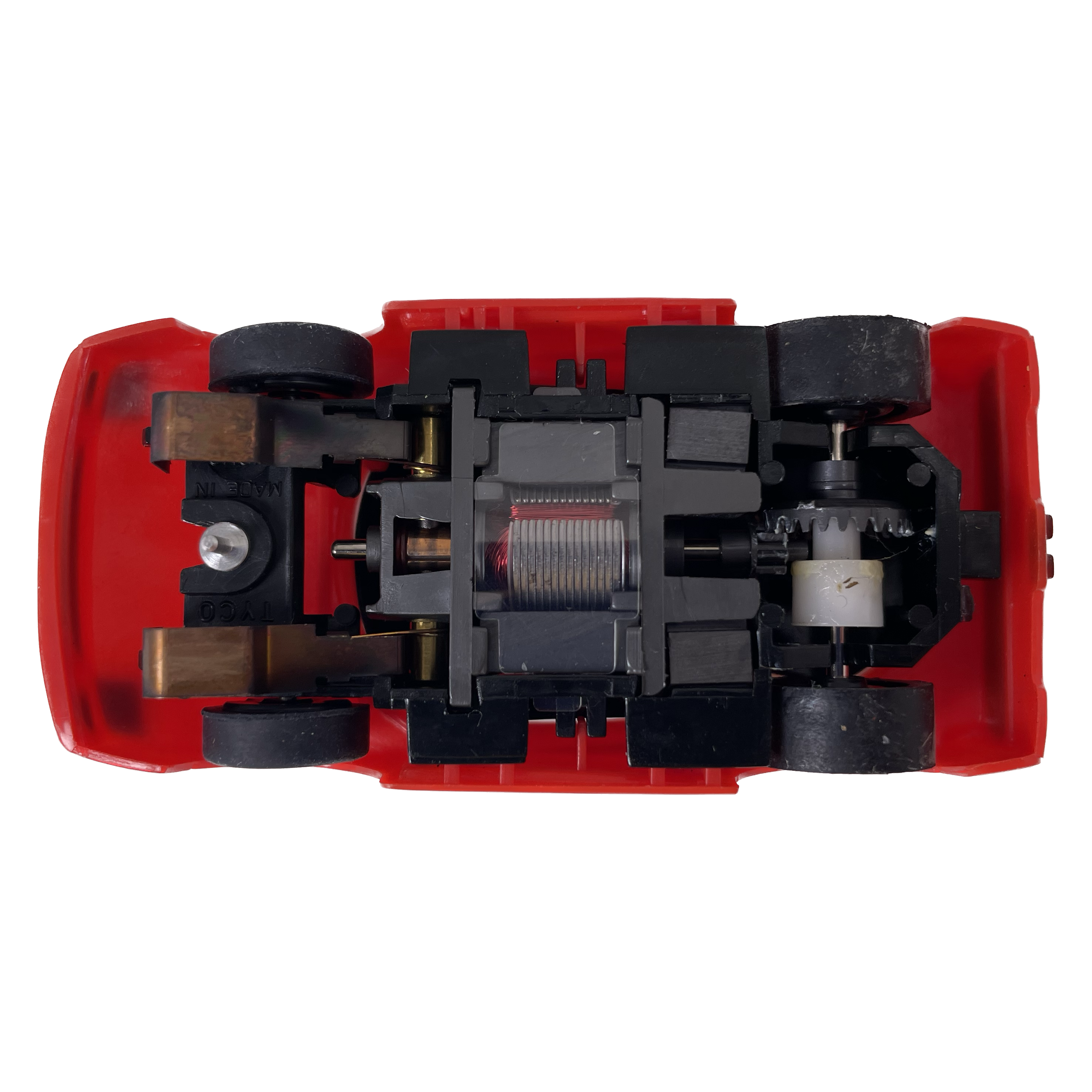 1991 Tyco Ferrari F40 Red Street Car #3 - An Iconic HO-Scale Slot Car
