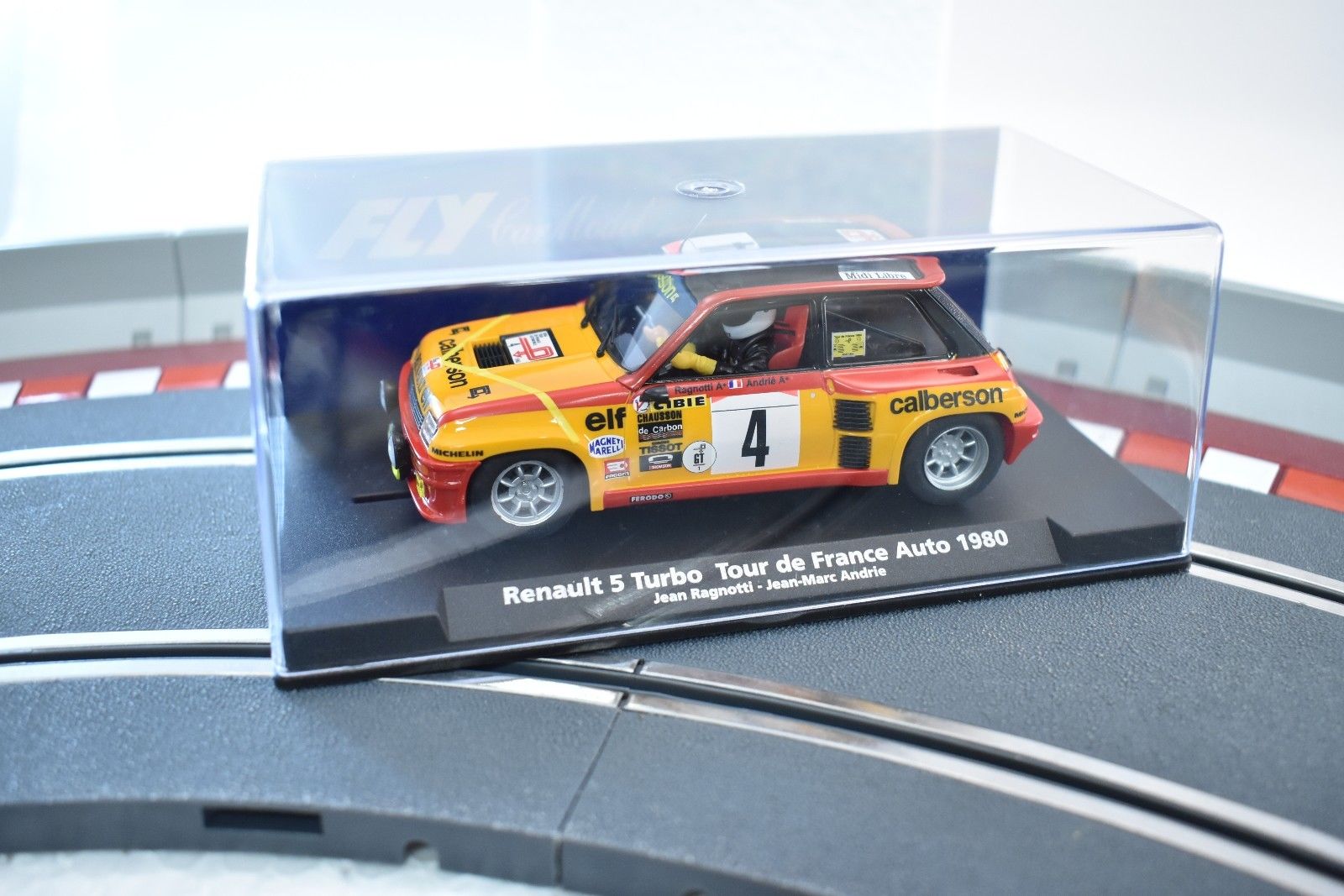 1980 Renault 5 Turbo Tour De France Fly Car - Slot Car Model #88179