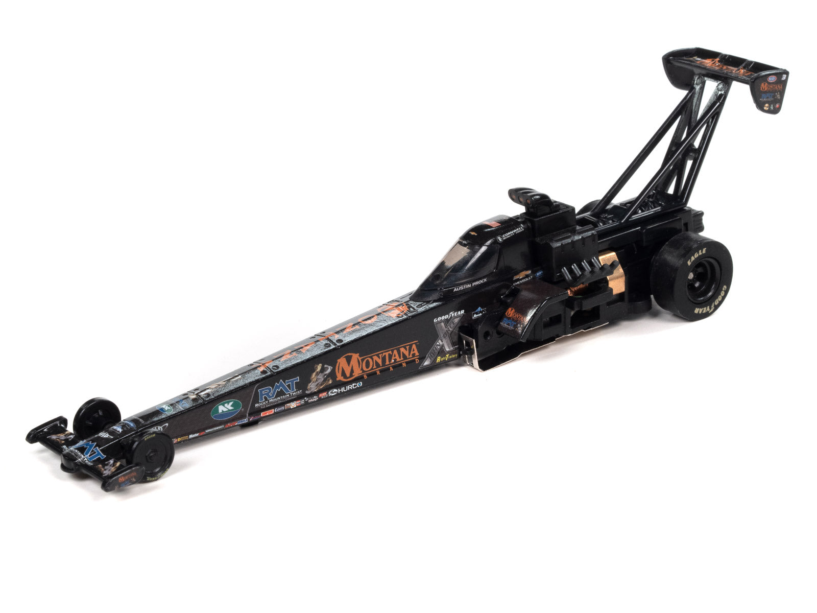Auto World 4Gear NHRA Top Fuel Dragsters Slot Cars - SC398