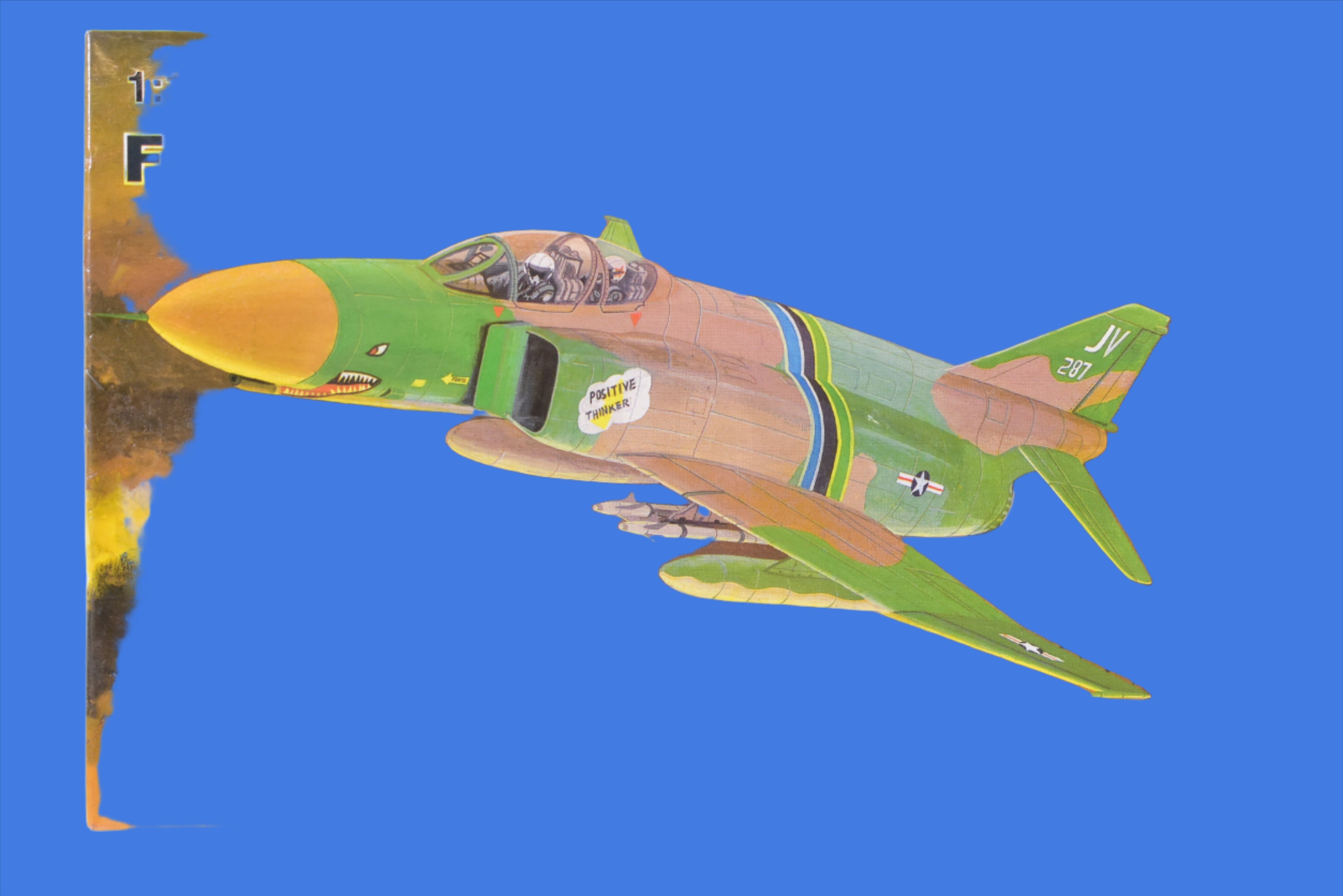 Second Chance FPhantom II F-4E 1/144 Scale - 804167 - MiniHobbyModels: An Unbeatable Collectible!