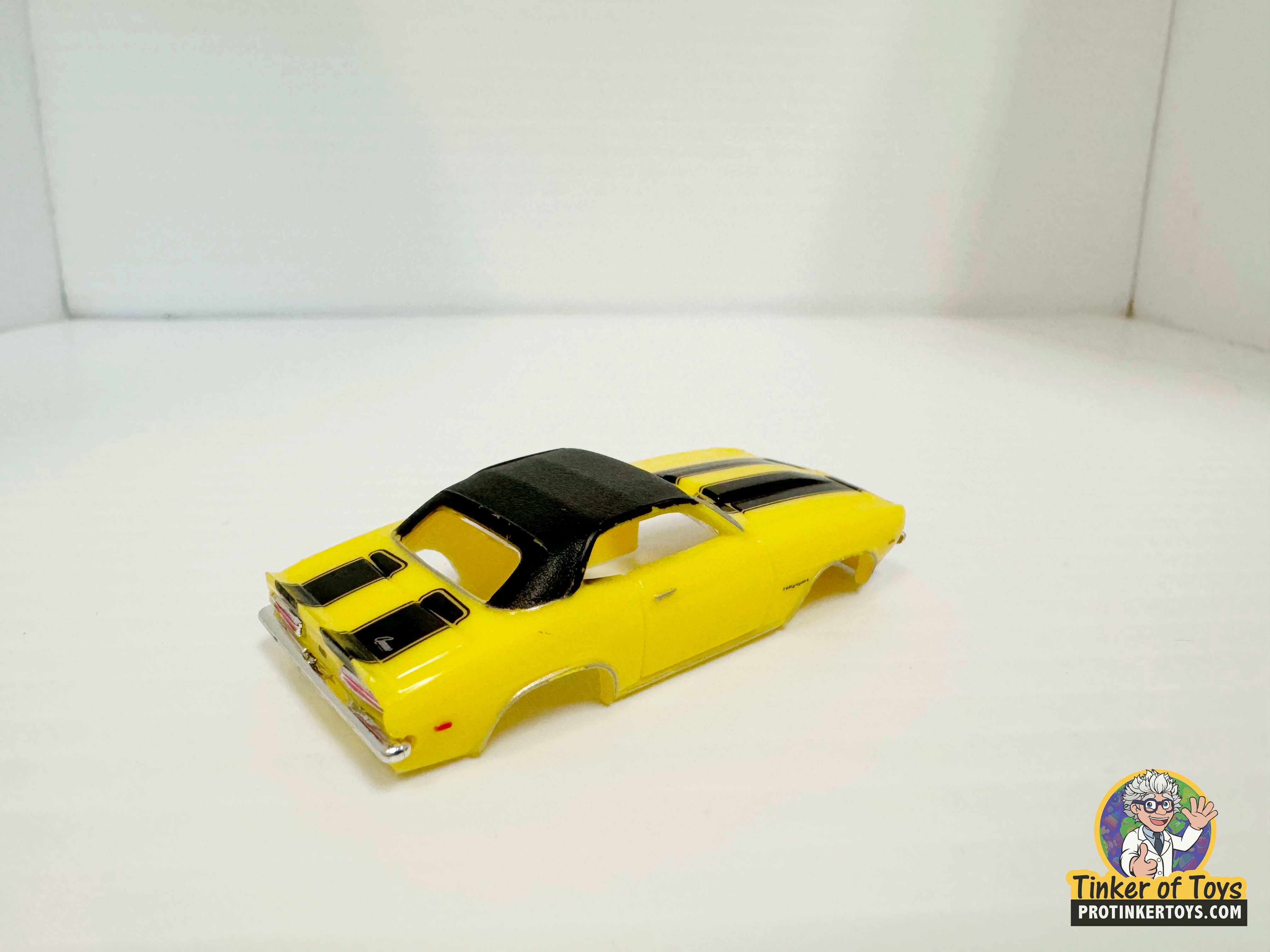 1969 Camaro RS Convertible with Stunning Yellow & Black Stripes - Model Motoring MM07092