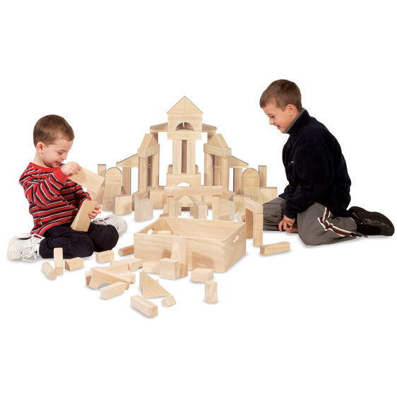 Melissa & Doug Standard Unit Blocks Set 503 - Unleash Creativity!