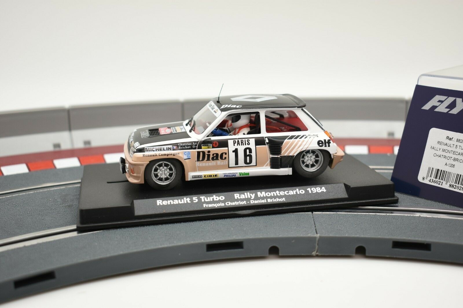 1984 Renault 5 Turbo Rally Montecarlo Fly Car - 88202: A Thrilling Slot Car!