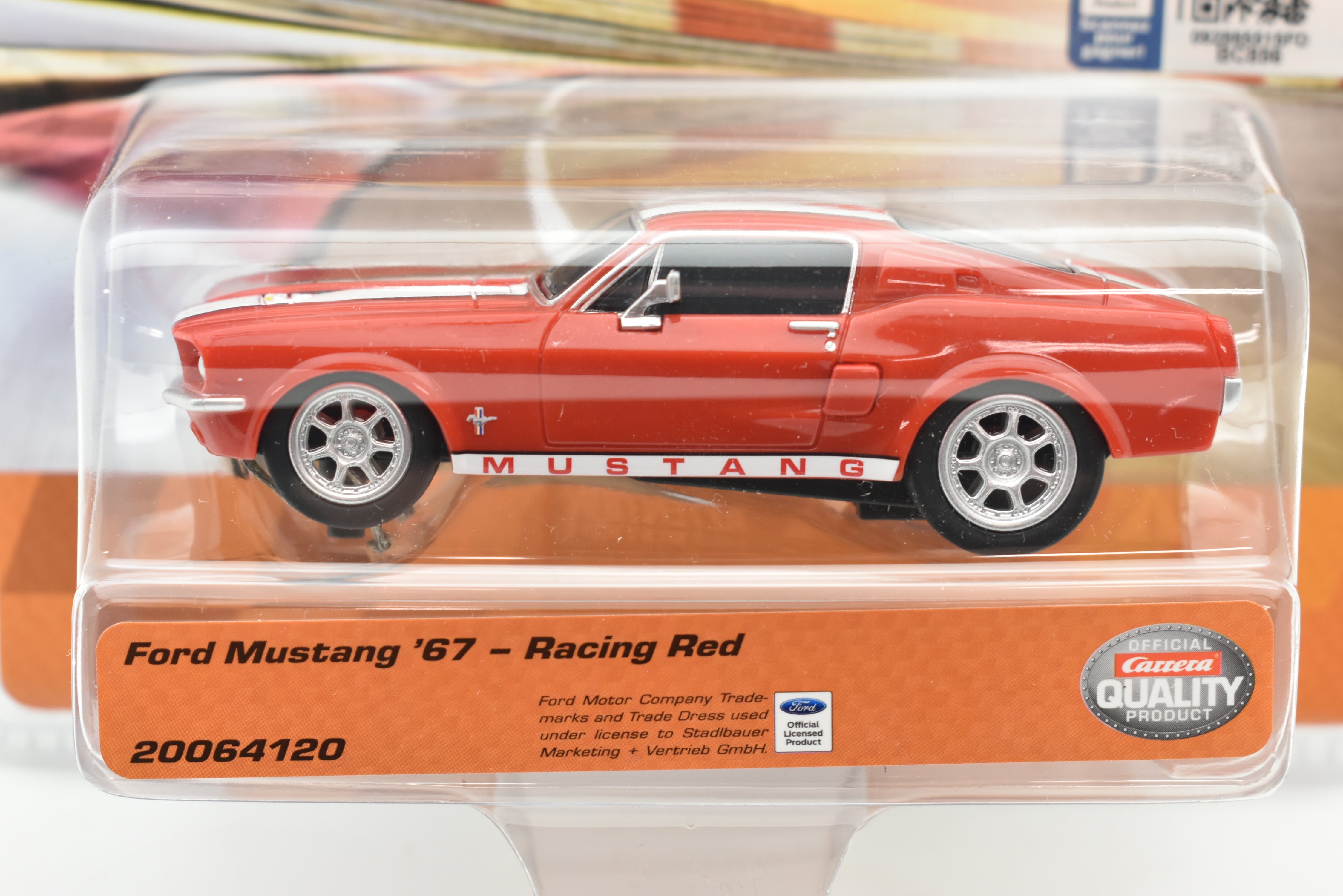Ford Mustang ’67 Racing Red - Carrera Go: The Iconic Slot Car!