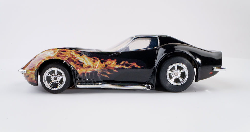 1968 Corvette 427 Black Flame: AFX/Racemasters' Epic Slot Car! | 22051