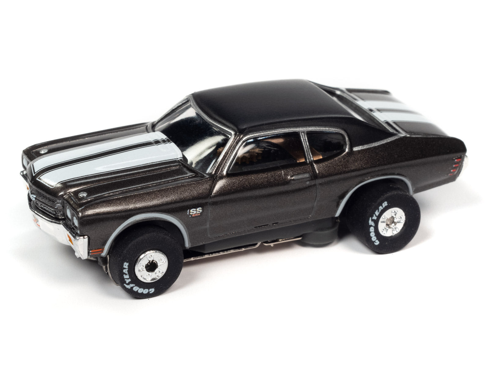 Auto World's Thunderjet Release 1 Slot Car Set - OK Used Cars SC377: A Racing Sensation!