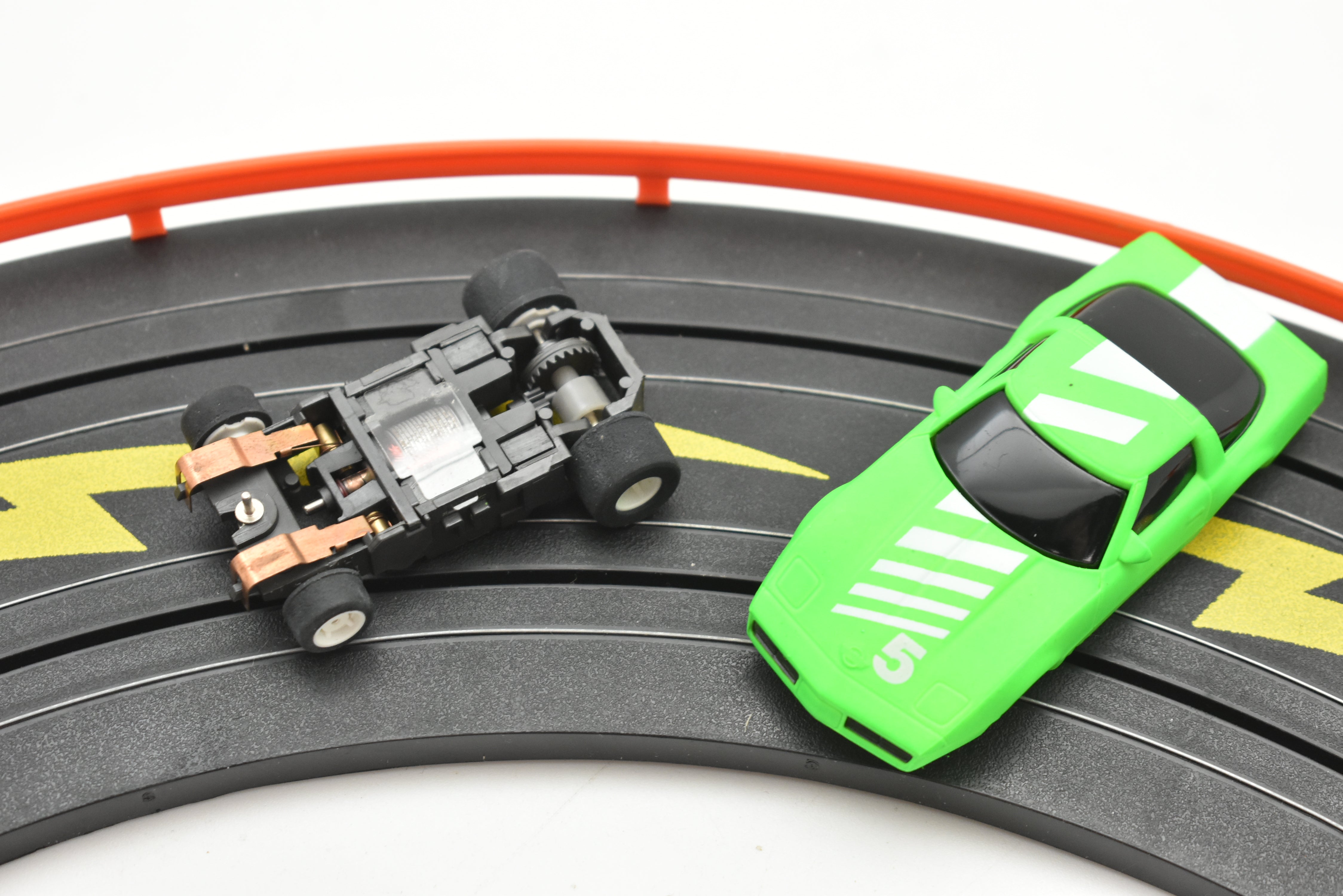 1984 Tyco Neon Green Corvette - Cliffhanger Series Gem