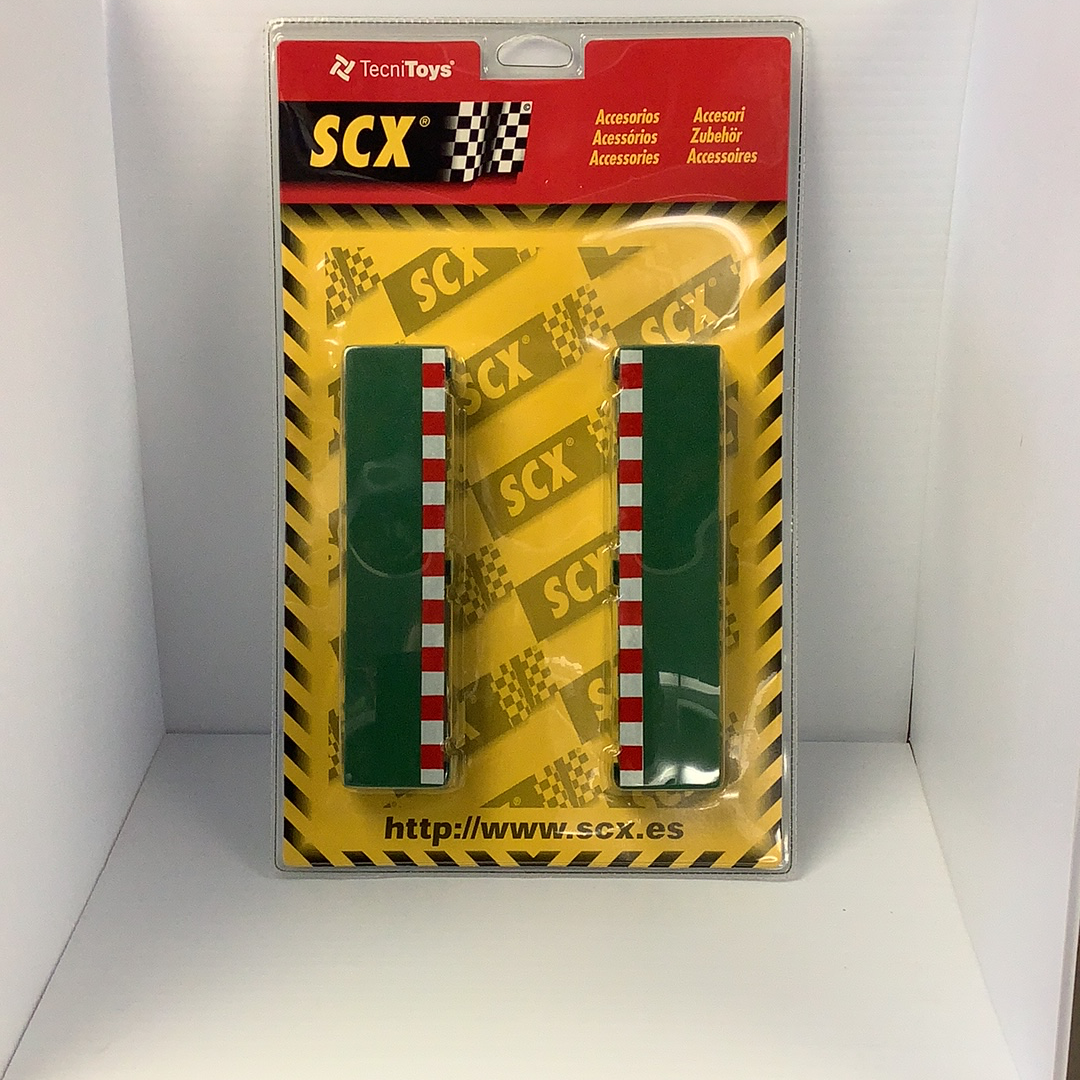 SCX 1/32 Straight Borders (8-Pack) - The Perfect Track Accessory!