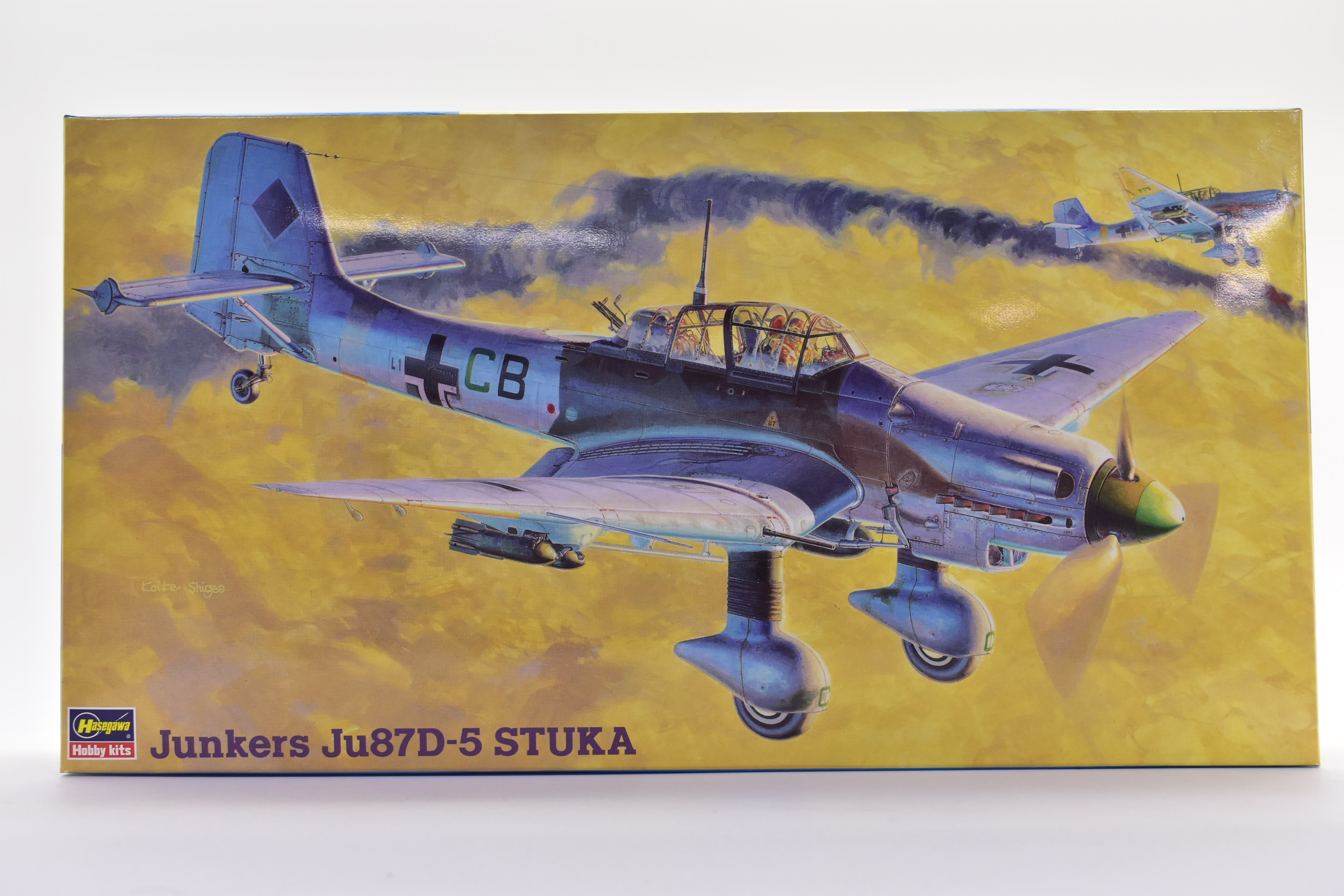 Hasegawa's Stunning Junkers Ju87D-5 Stuka 1/48 Scale Model - 0953 JT53