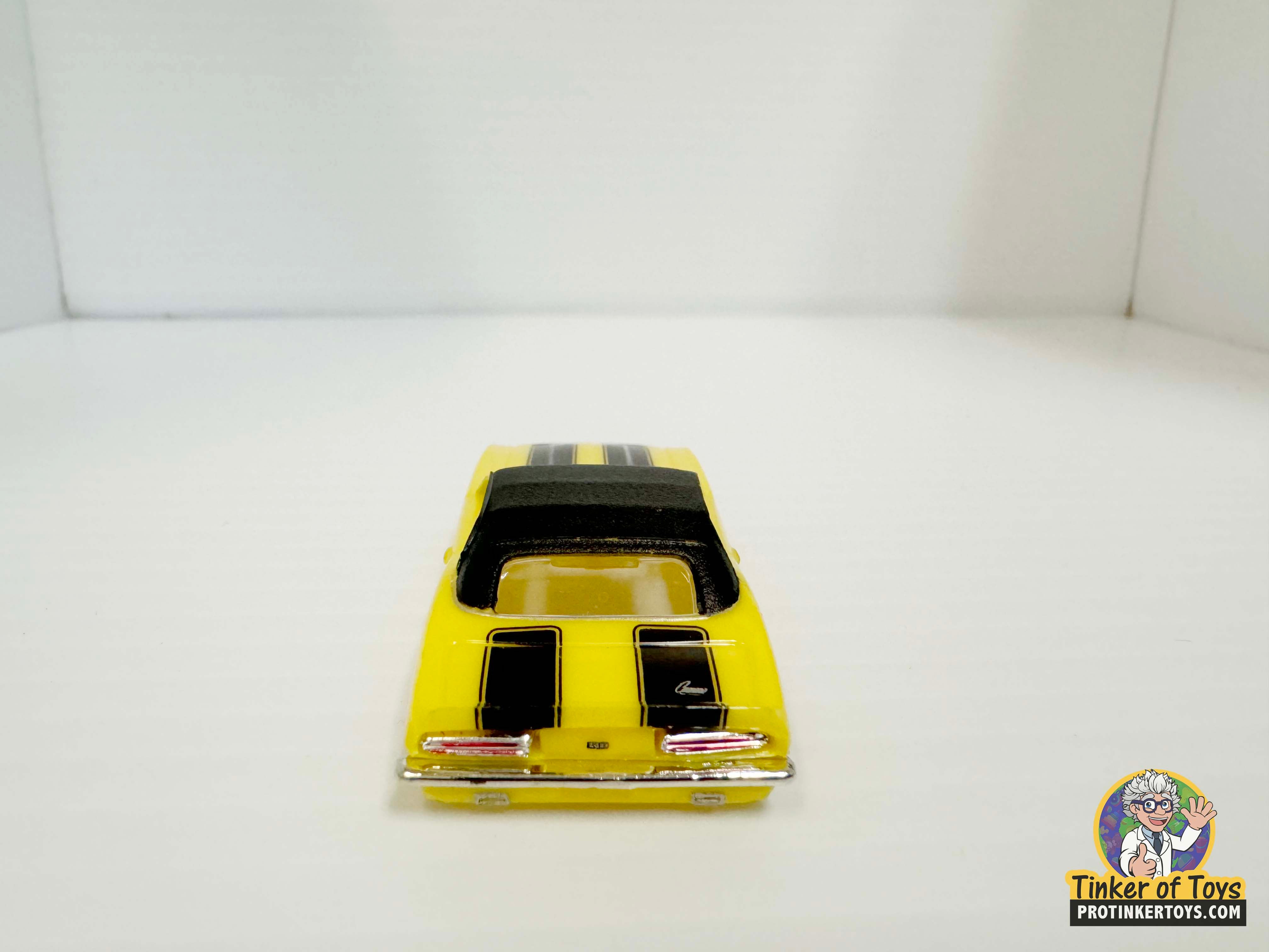1969 Camaro RS Convertible with Stunning Yellow & Black Stripes - Model Motoring MM07092