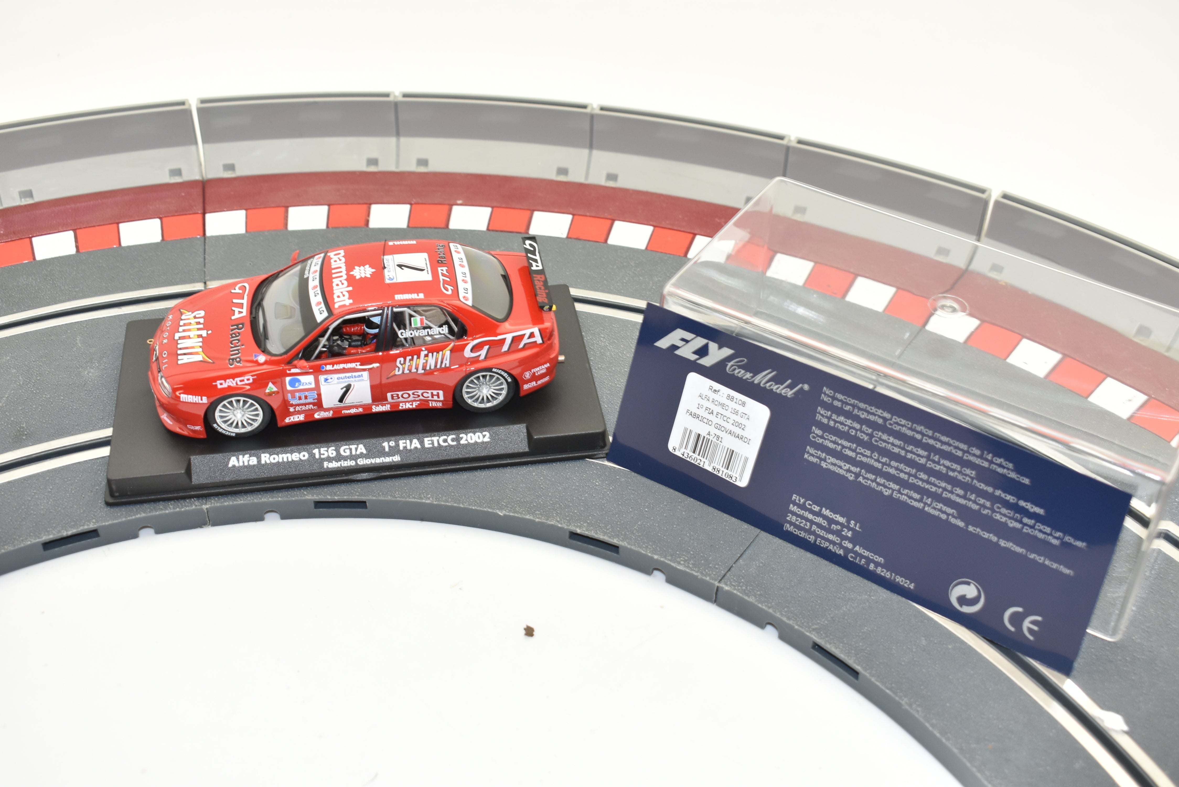 Alfa Romeo 156 GTA 1st FIA ETCC 2002 - Fly Car 88108: A Must - Have Racing Gem!