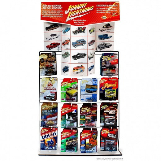 JohnnyLightning Counter Display Rack (2) by Auto World - AWAC015: Show Off Your Cars!