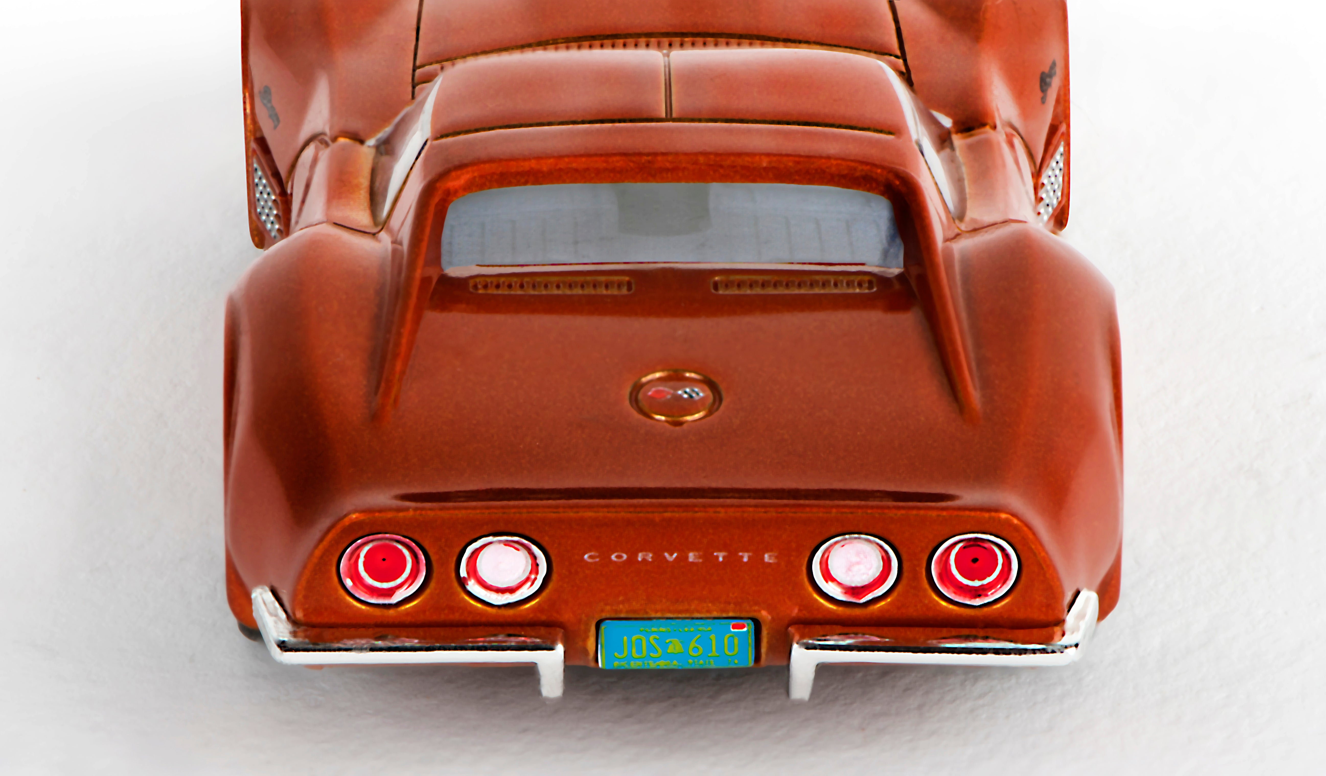 1971 Corvette 454 Ontario Orange Slot Car - AFX/Racemasters 22047: Unleash the Racing Thrill!