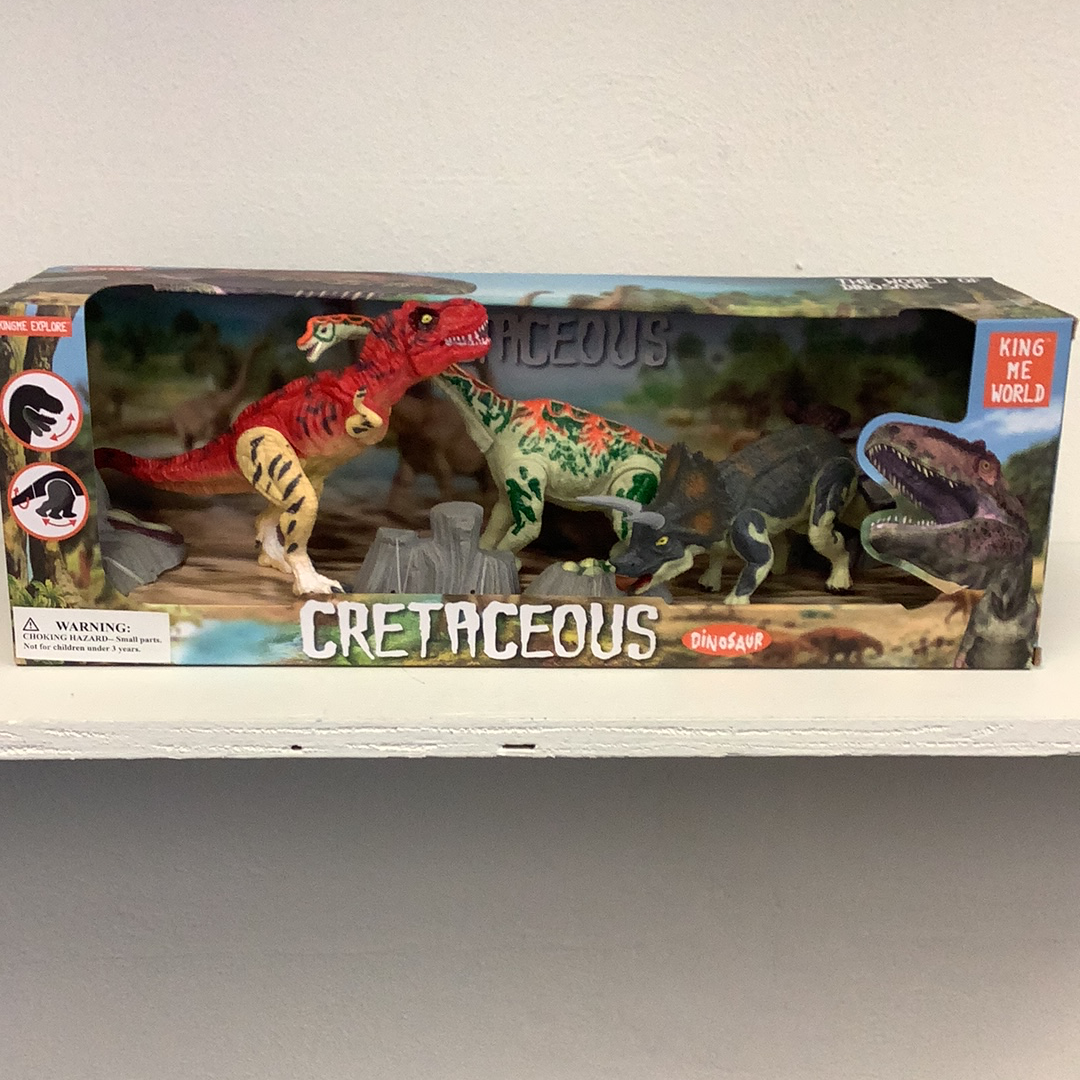 Thrilling 3 - Piece Articulating Dinosaur Set by IMEX Model Company
