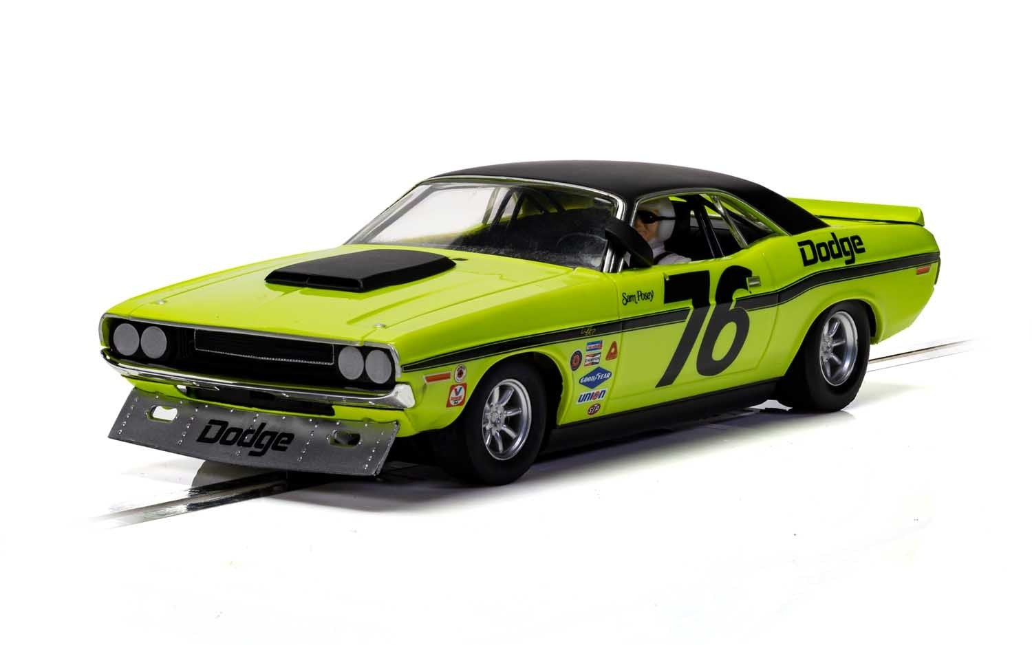 Scalextric Dodge Challenger - Sam Posey No.76 C4164: A Thrilling Racing Collectible