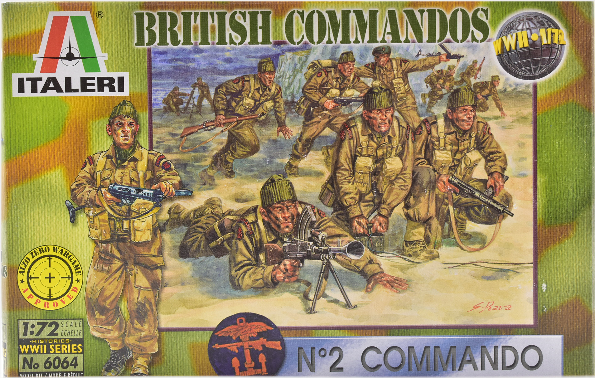 Exciting British Commandos N#2 Commando WW II Series in 1:72 Scale by ITaleri Model CO. - Grab Yours Now!