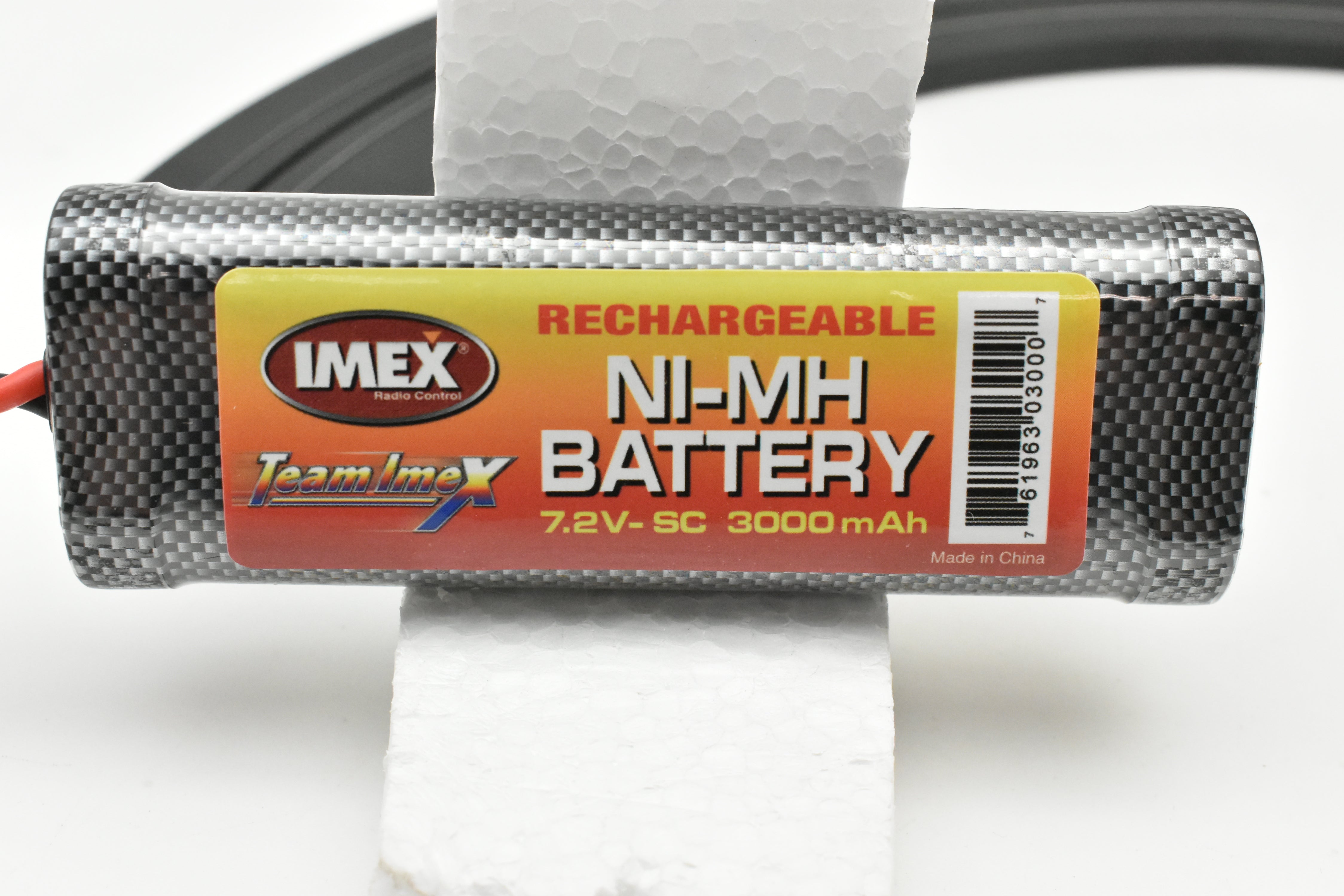 Power-Packed 7.2V 300mAH NI-MH Battery Pack - TTN3000 by IMEX