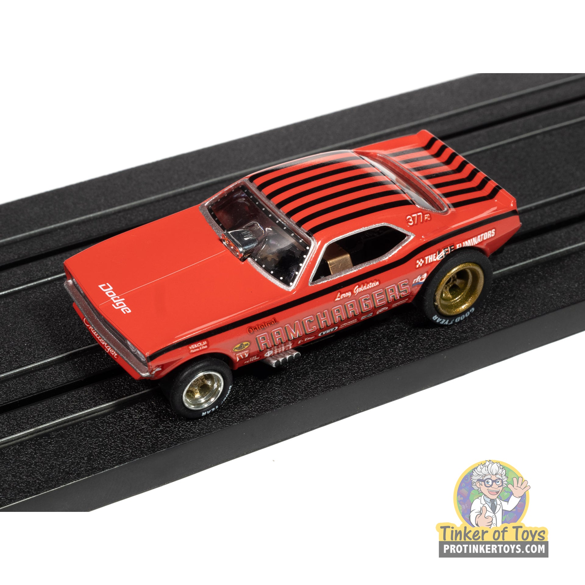 Stunning Red 4Gear 1970 Dodge Challenger Ramcharger by Auto World - SC413