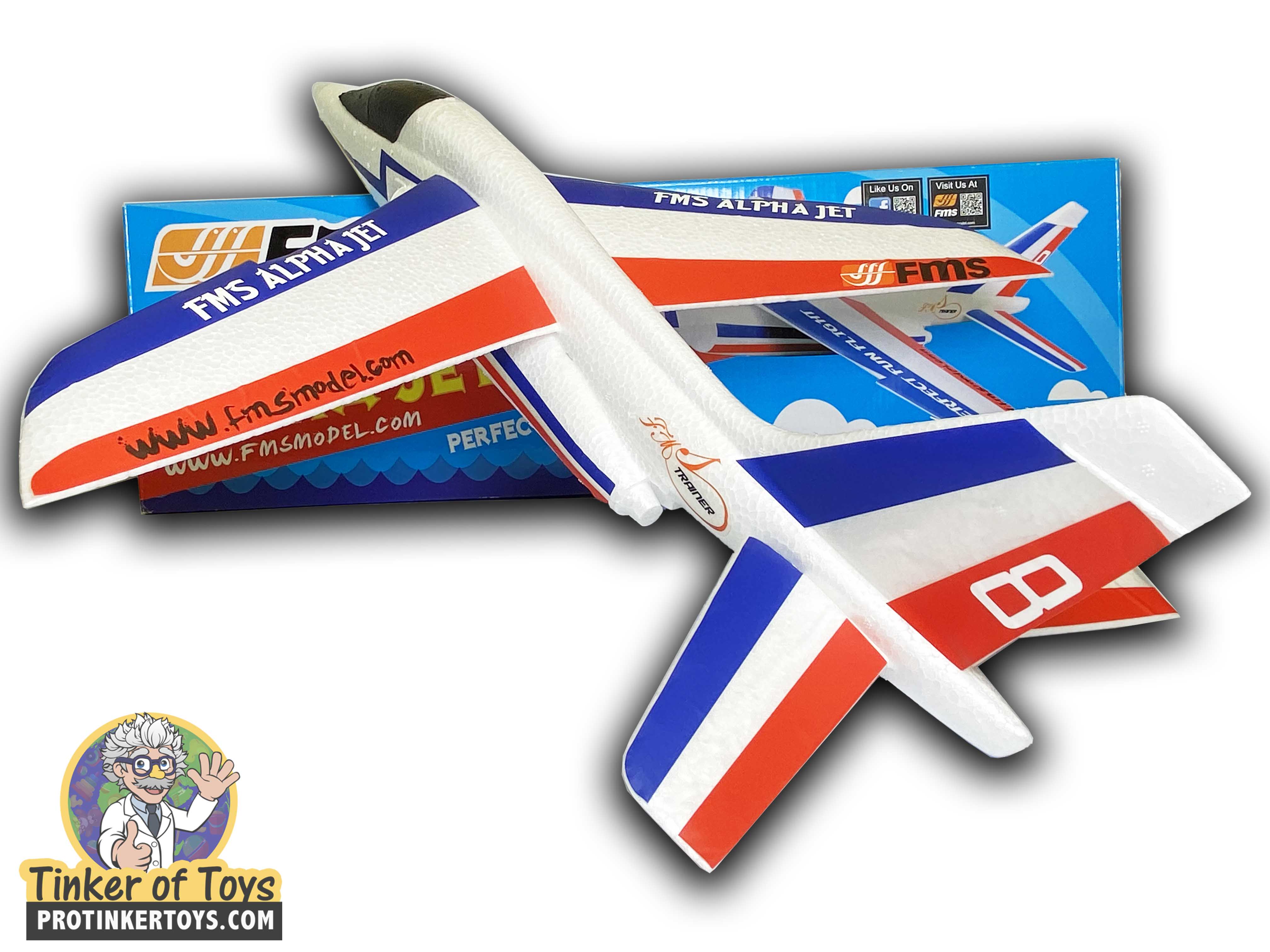Firefox Toys Alpha Jet FMS073R - Soar High!