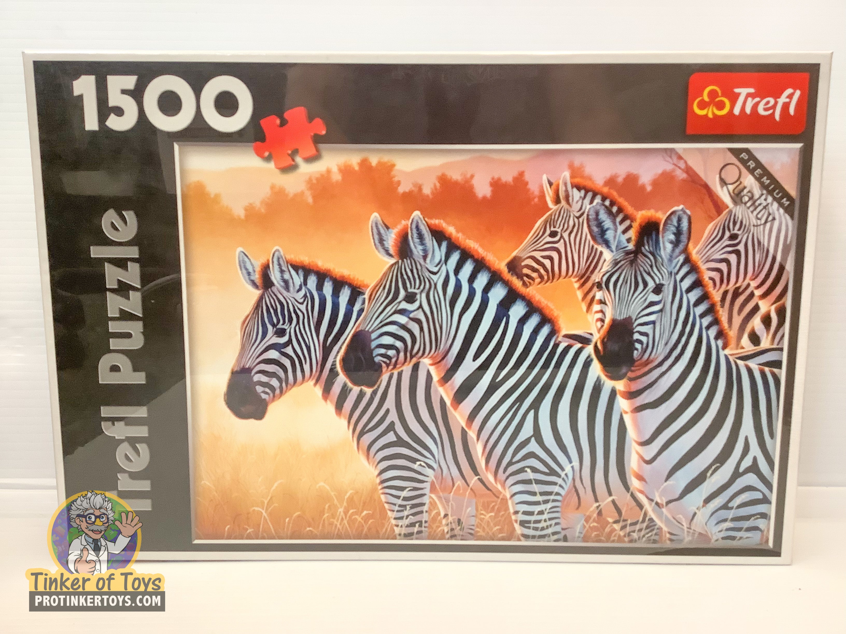 Trefl Zebras 1500-Piece Puzzle - TRF26129