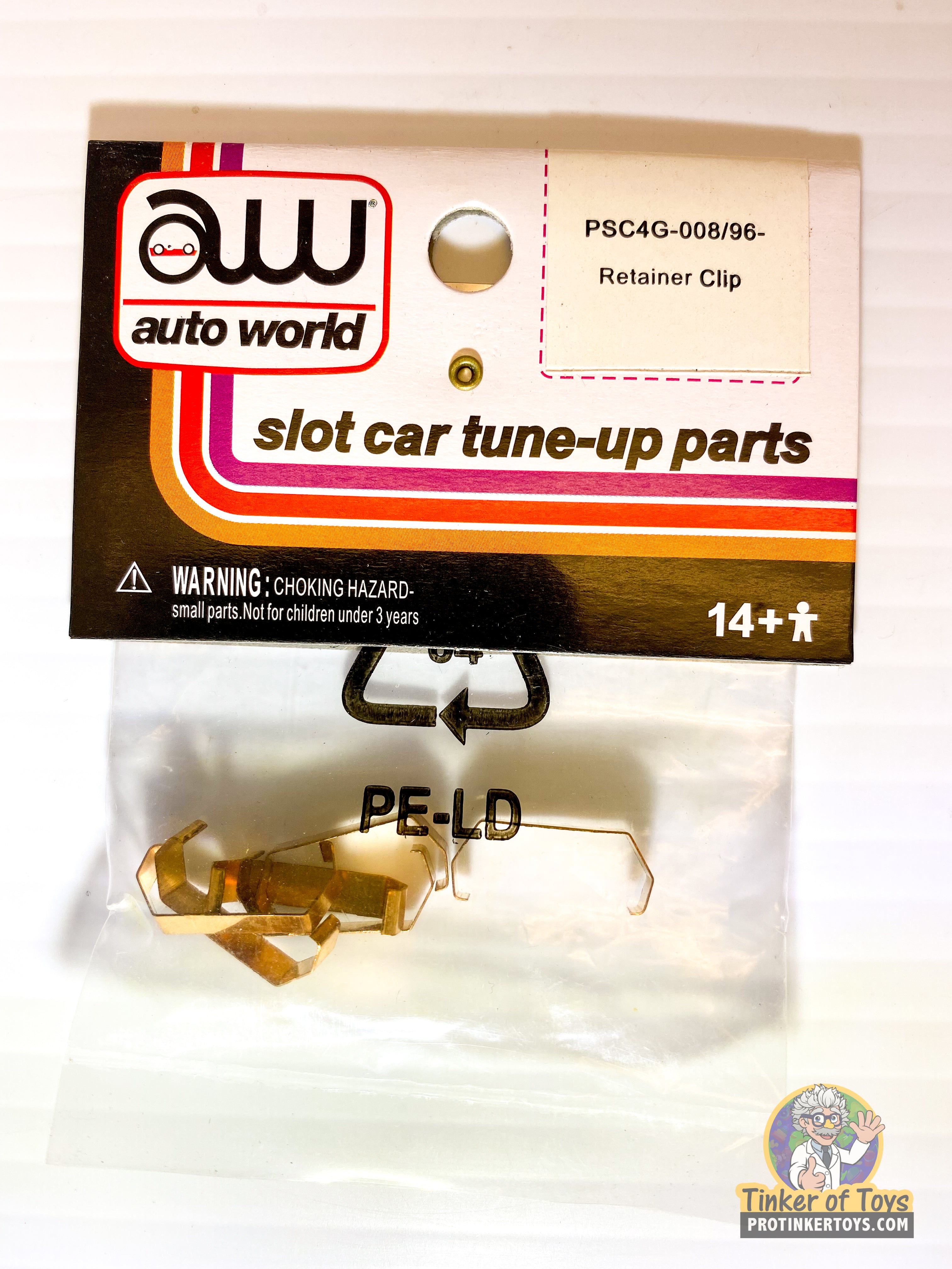 Auto World 4Gear Slot Car Chassis Parts Kit (PSC4G) - Rebuild & Tinker!