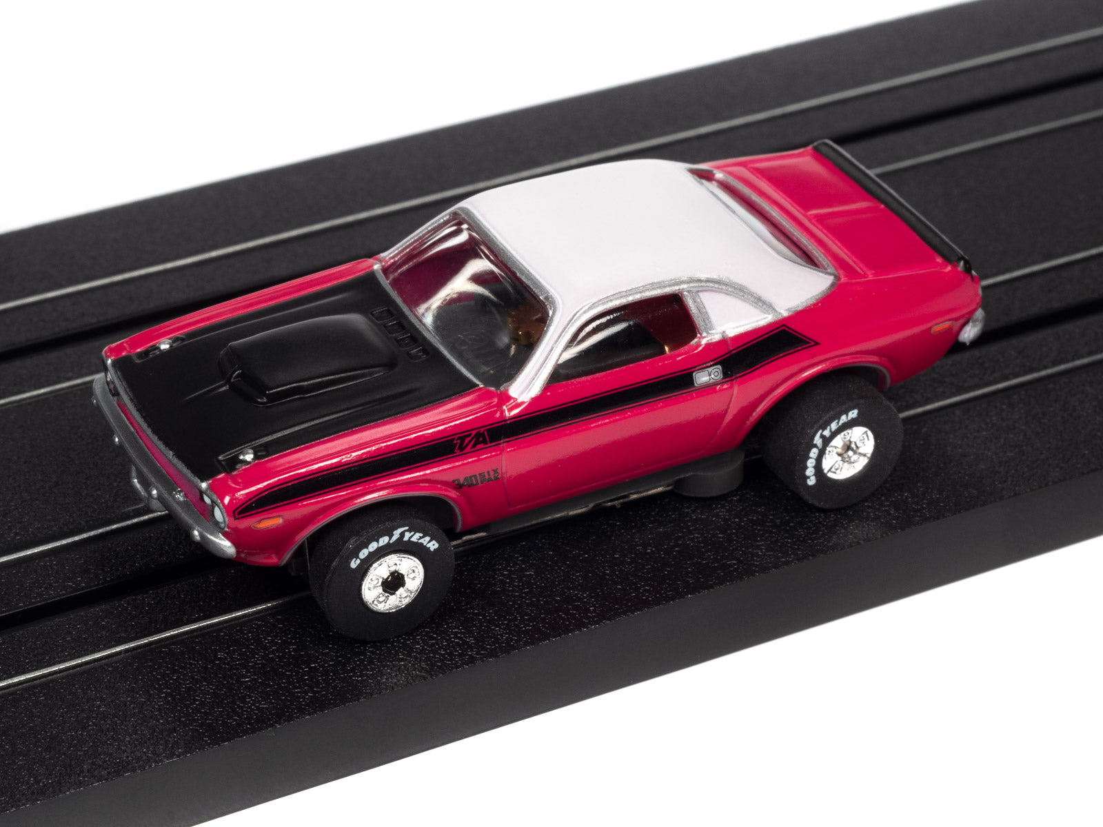 Auto World's Thunderjet Release 1 Slot Car Set - OK Used Cars SC377: A Racing Sensation!