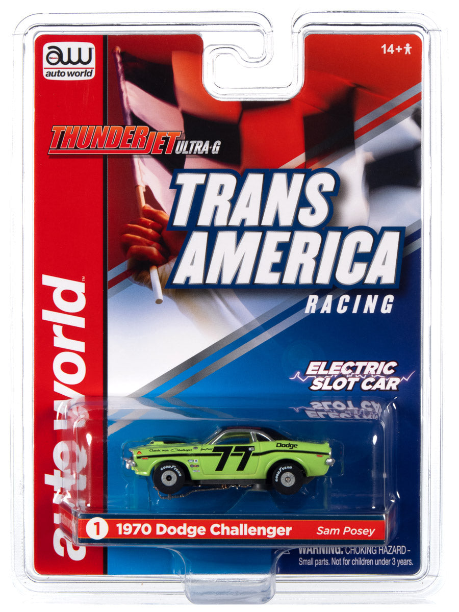 Auto World Trans Am Racers Thunderjet Release 30 - HO Scale Slot Cars