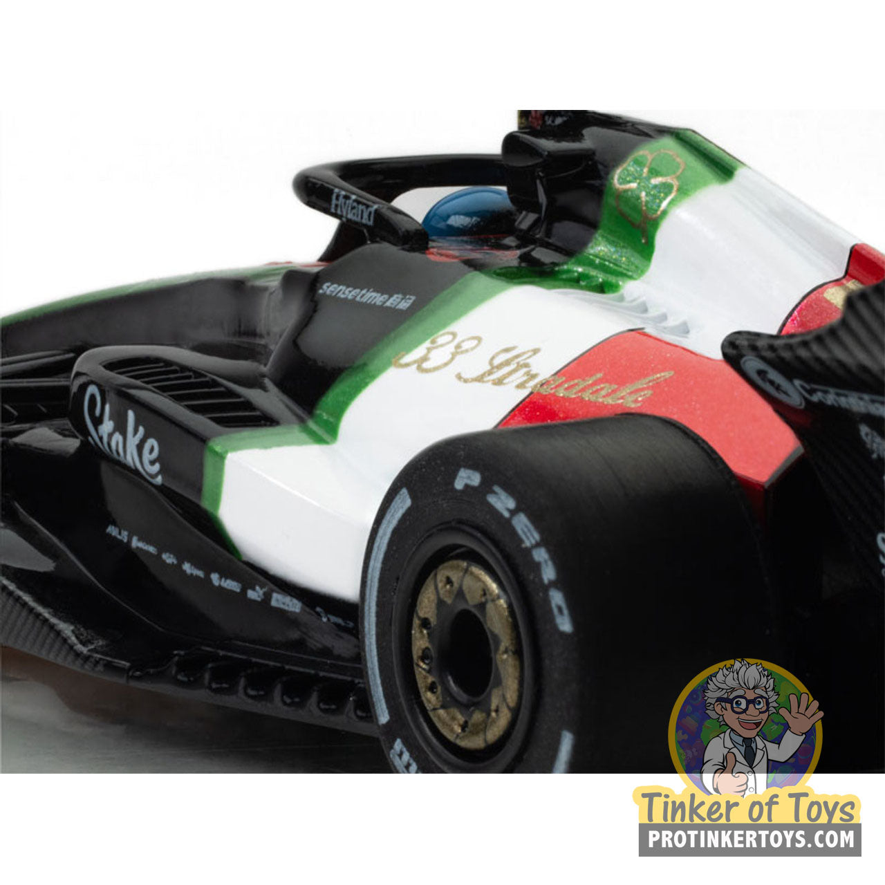 AFX Exclusive: 2023 Alfa Romeo F1 Monza #77 - Valtteri Bottas Mega G+ HO Slot Car