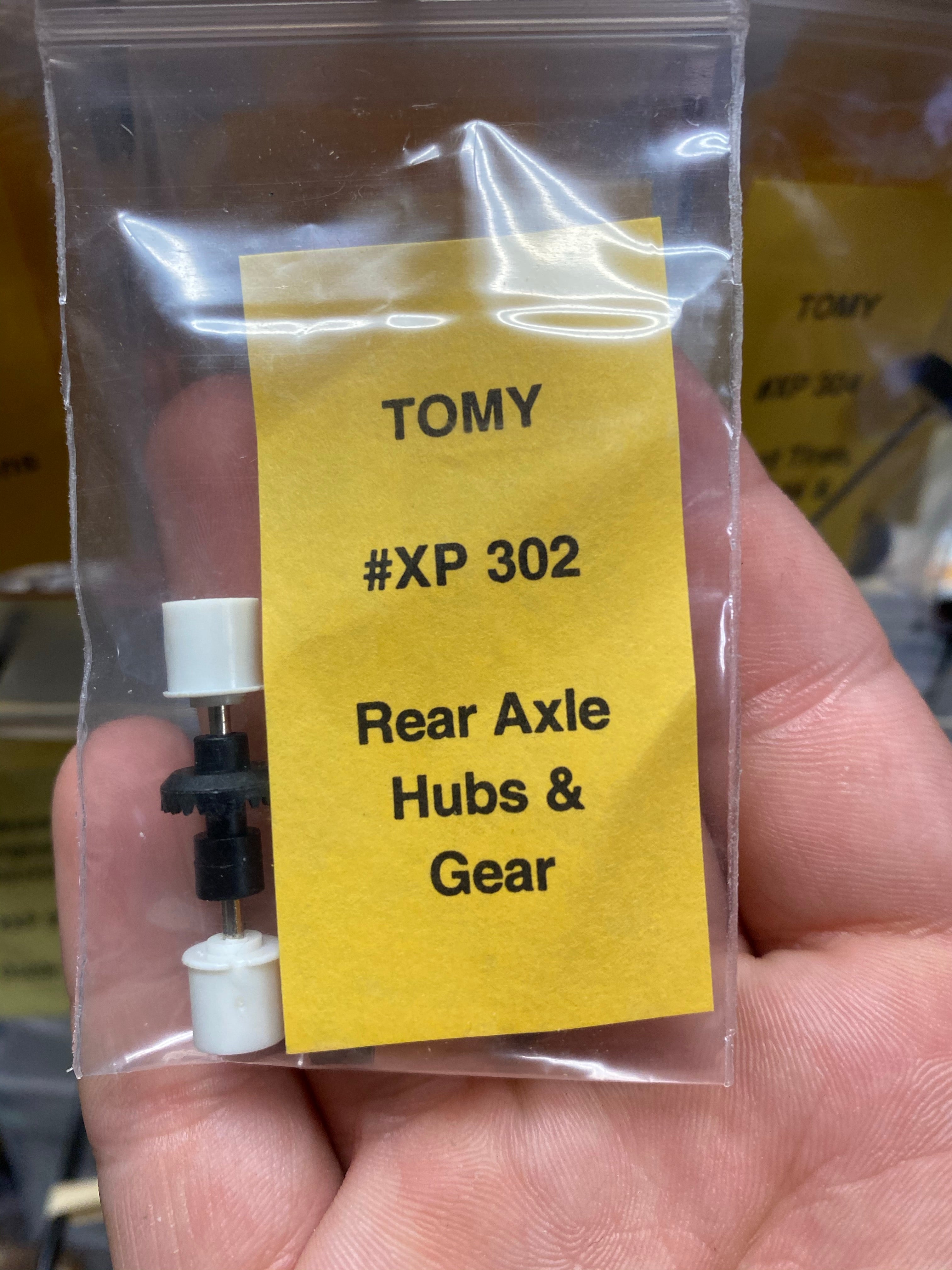Get Your Thrills with Tomy XP 302 Rear Axle Hubs & Gear!