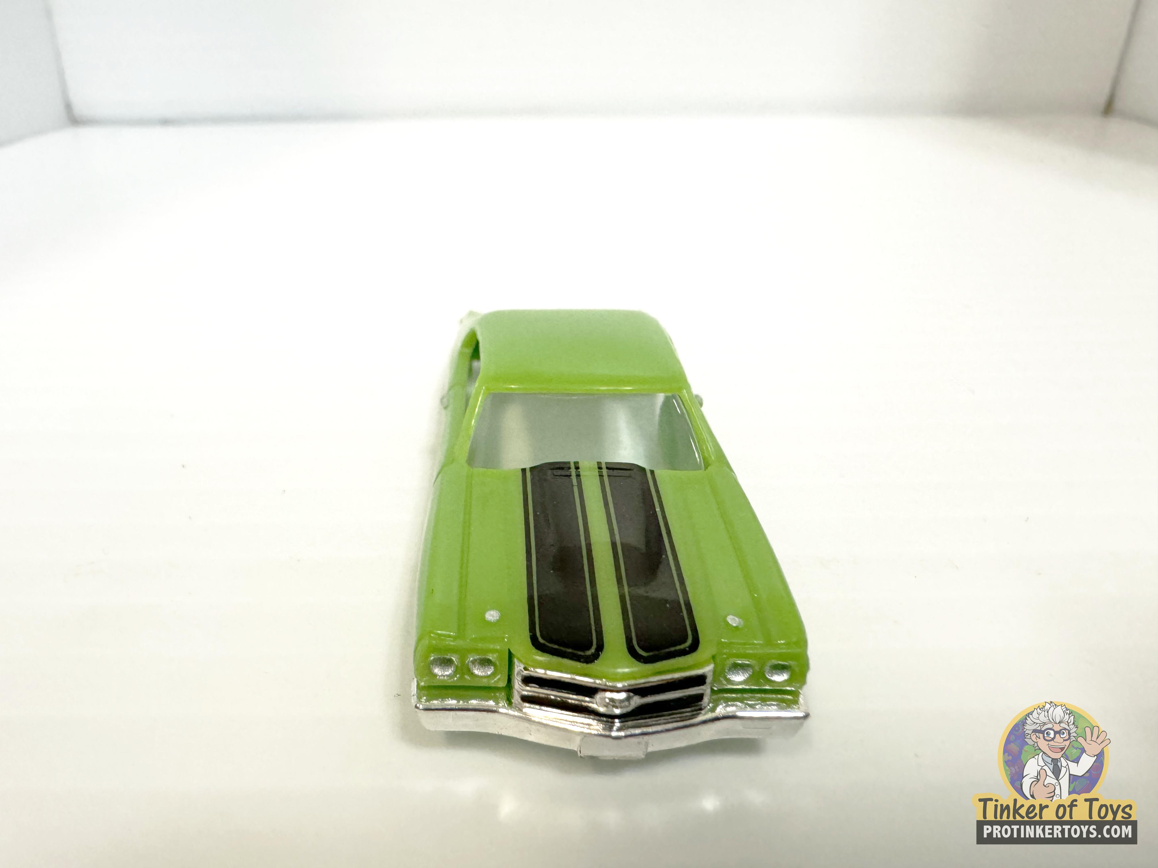 Stunning 1970 Chevelle SS in Light Green with Black Stripes - Model Motoring MM13042