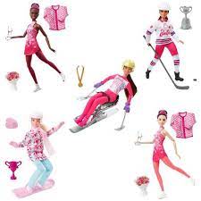 Barbie Winter Sports Para Alpine Skier Brunette with Accessories - HCN30 by Mattel