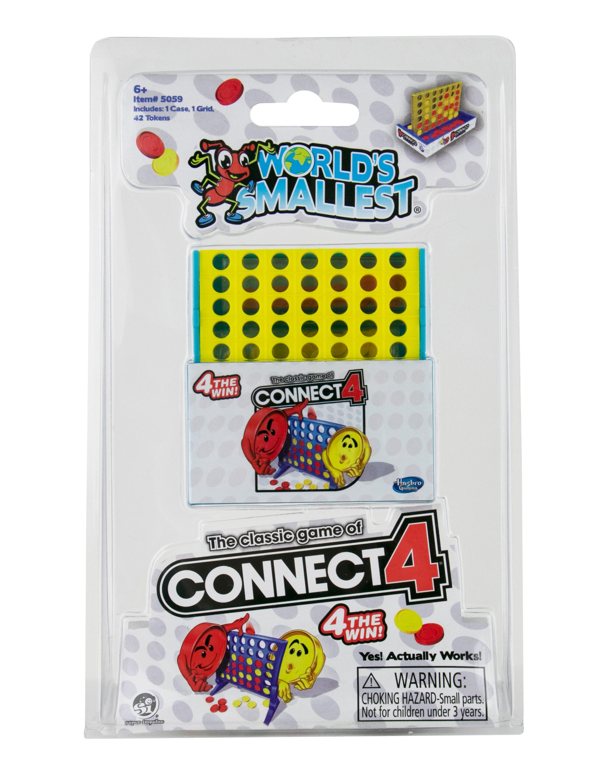 World’s Smallest Connect 4 - A Miniature Gaming Sensation by Super Impulse