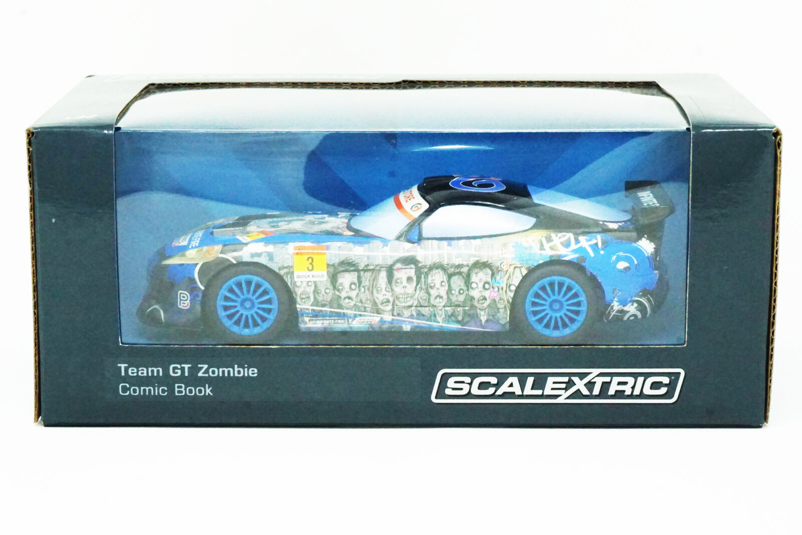 Team GT Zombie Comic Book Slot Car - C3959 by Scalextric