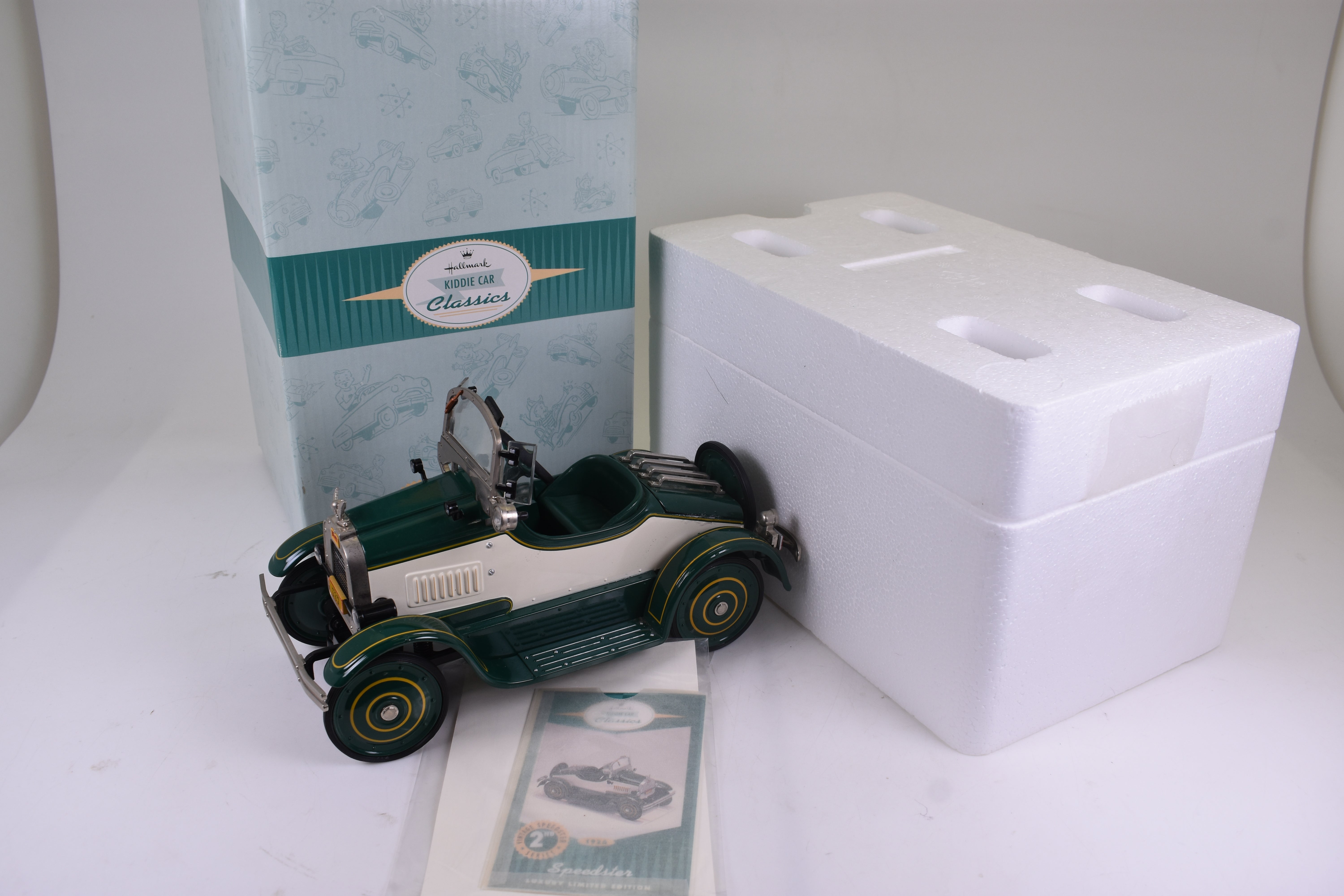 Exclusive Second Chance Kiddie Car Classics 1926 Speedster Numbered Edition - QHG9048 by Hallmark