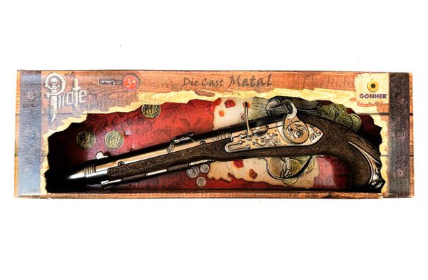 Gonher Pirate’s Island Die-Cast Metal Flintlock Pistol Replica | 94/0