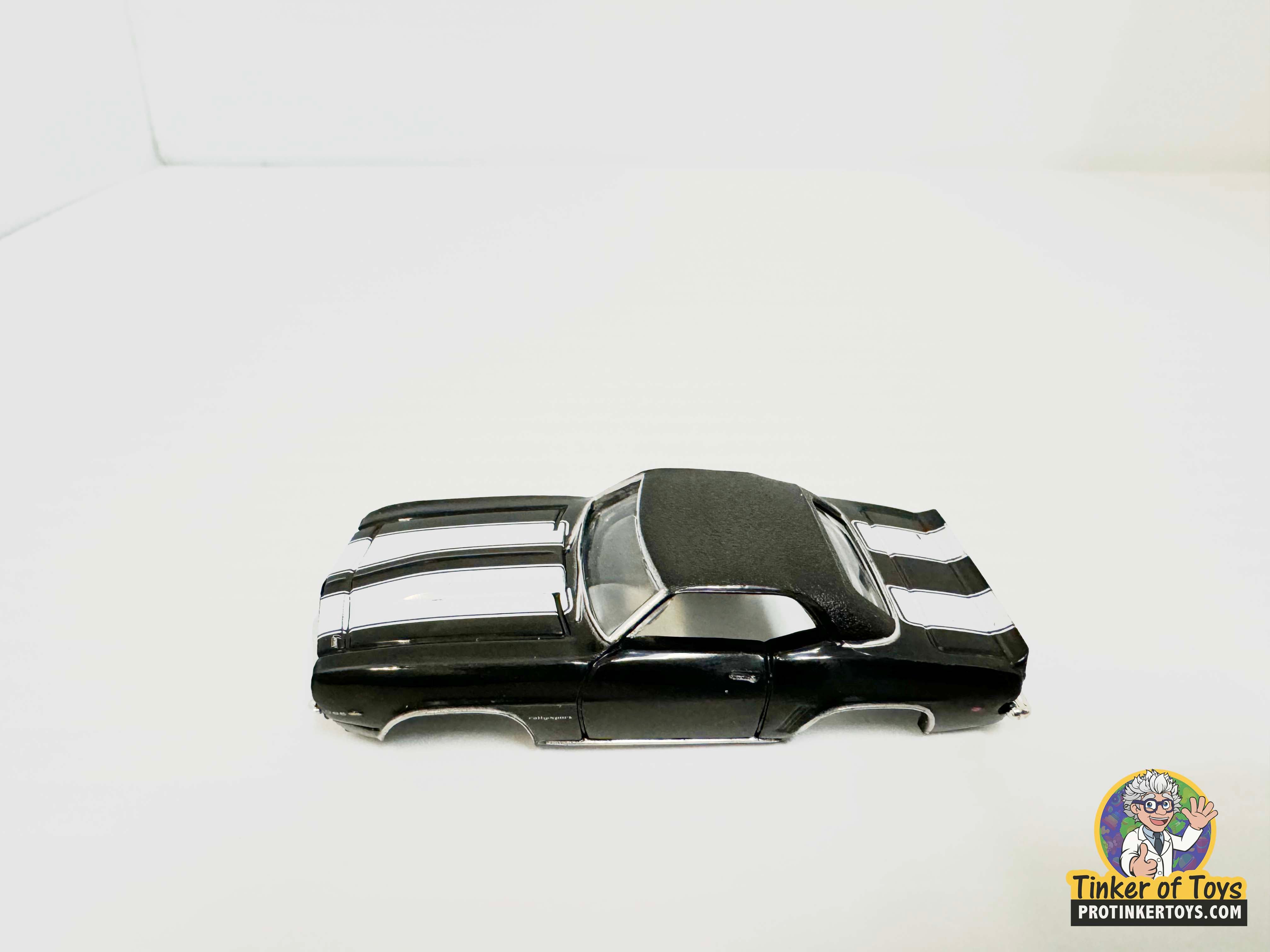 1969 Camaro RS Convertible with Black and White Stripes - Model Motoring MM07011