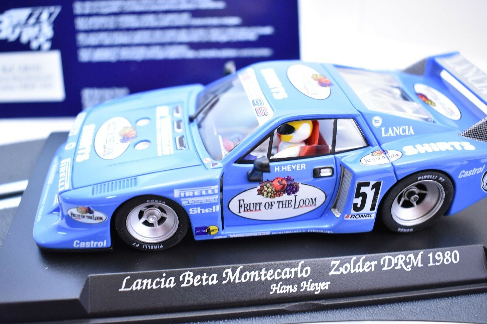 1980 Lancia Beta Montecarlo Zolder DRM - Fly Car GB35L - A Classic Racing Gem