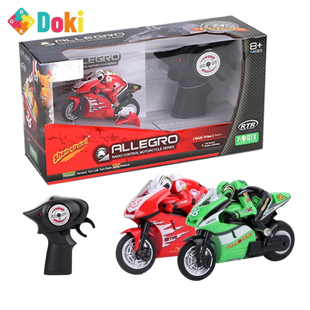 Imex Shenqiwei 8012 2.4G 3CH 1/20 Scale Mini RC Motorcycle - Unleash Your Racing Spirit!