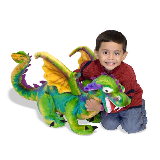 Enchanting Dragon Giant Stuffed Animal - 2121 by Melissa & Doug