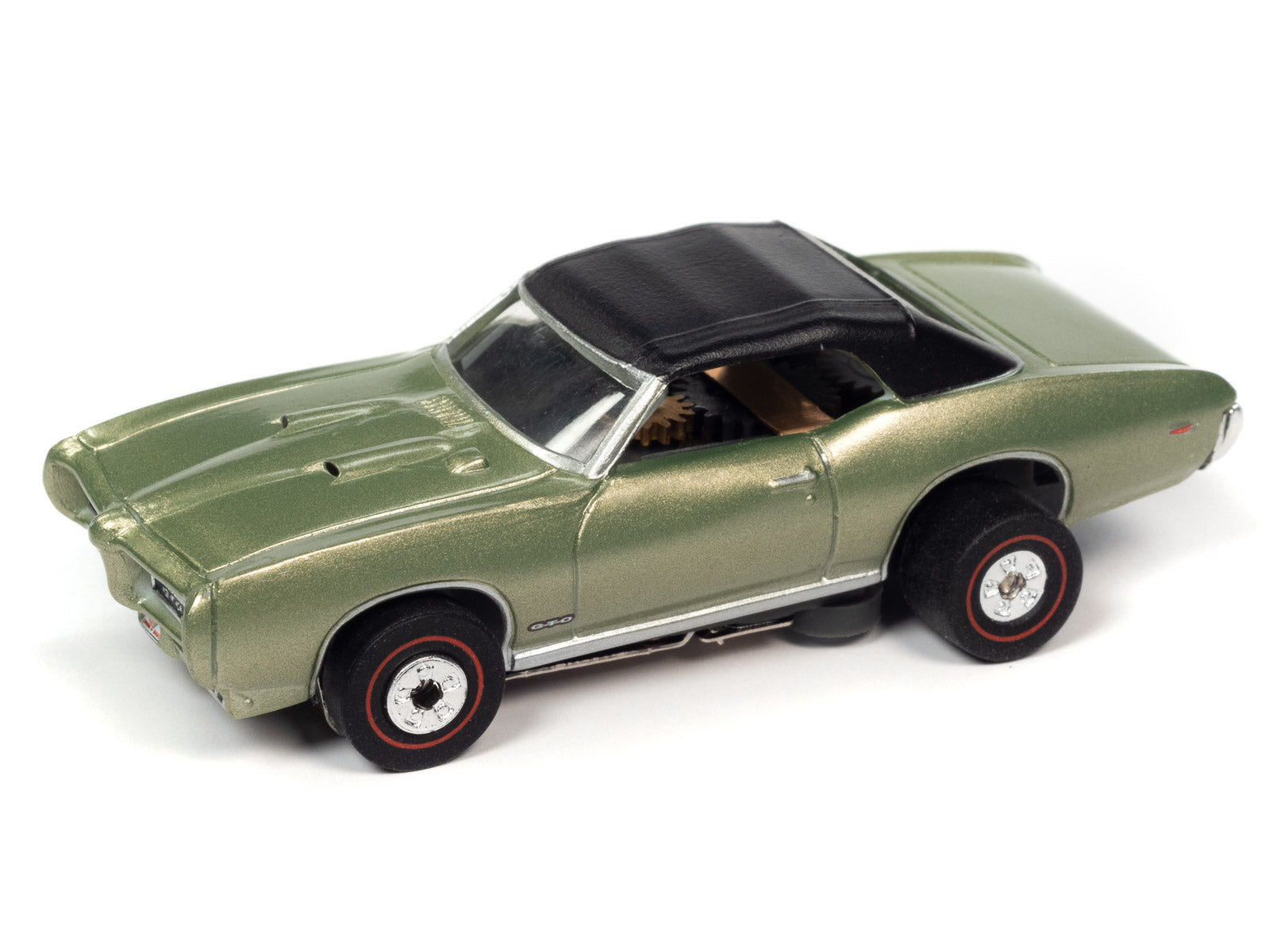 Auto World's Thunderjet Release 1 Slot Car Set - OK Used Cars SC377: A Racing Sensation!