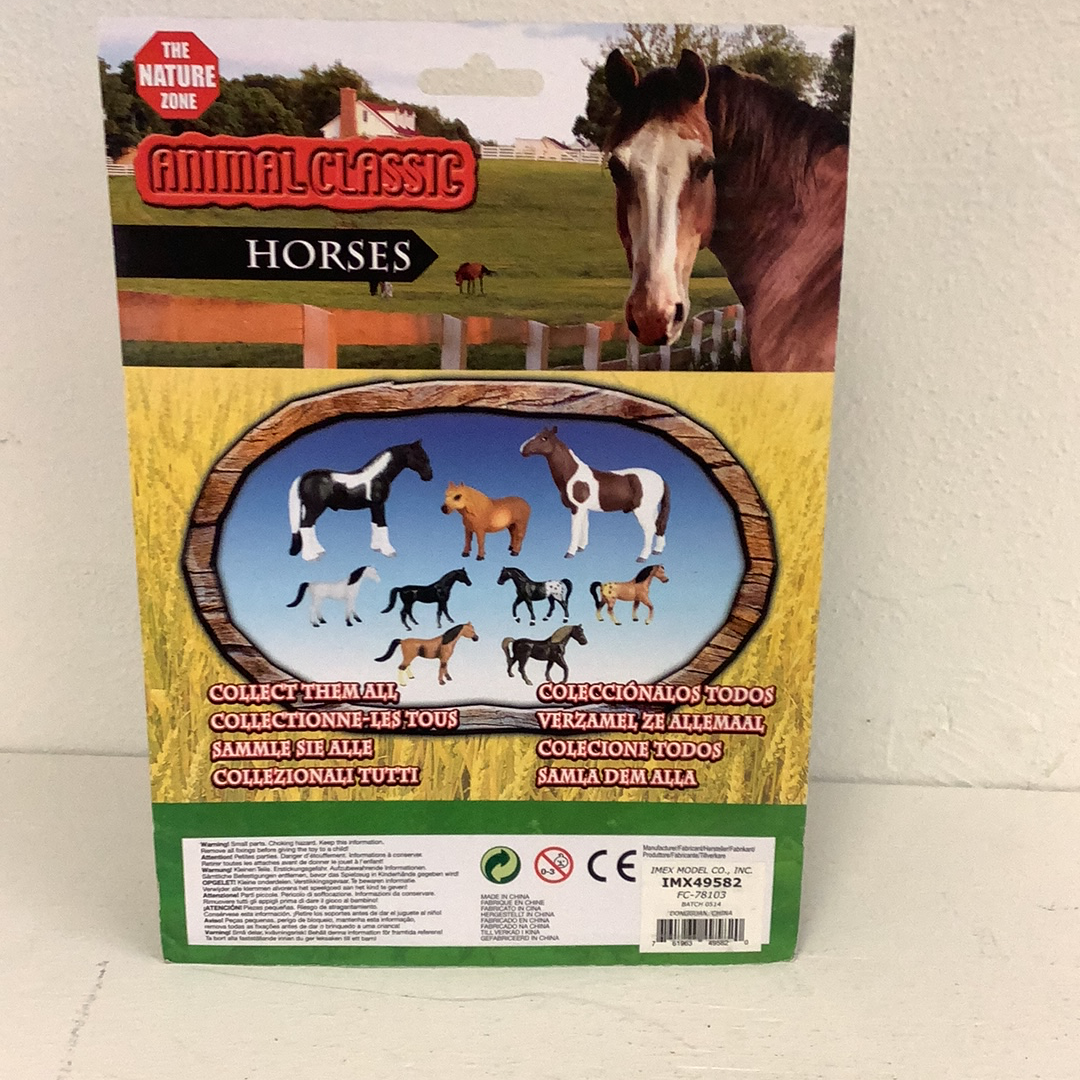 Captivating 3 to 4 Horse Animal Classic Set | IMX49582 | The Nature Zone