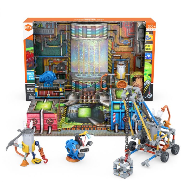 JunkBots Small Factory Habitat - Power Substation | HexBug 430-7797
