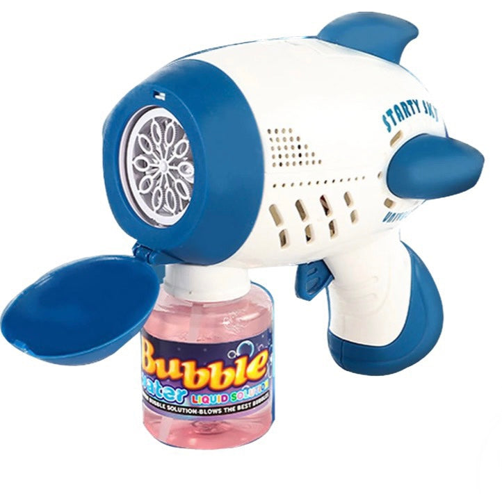 Amazing Cartoon Rocket Bubble Gun with Multi - hole | 89060 | BVP