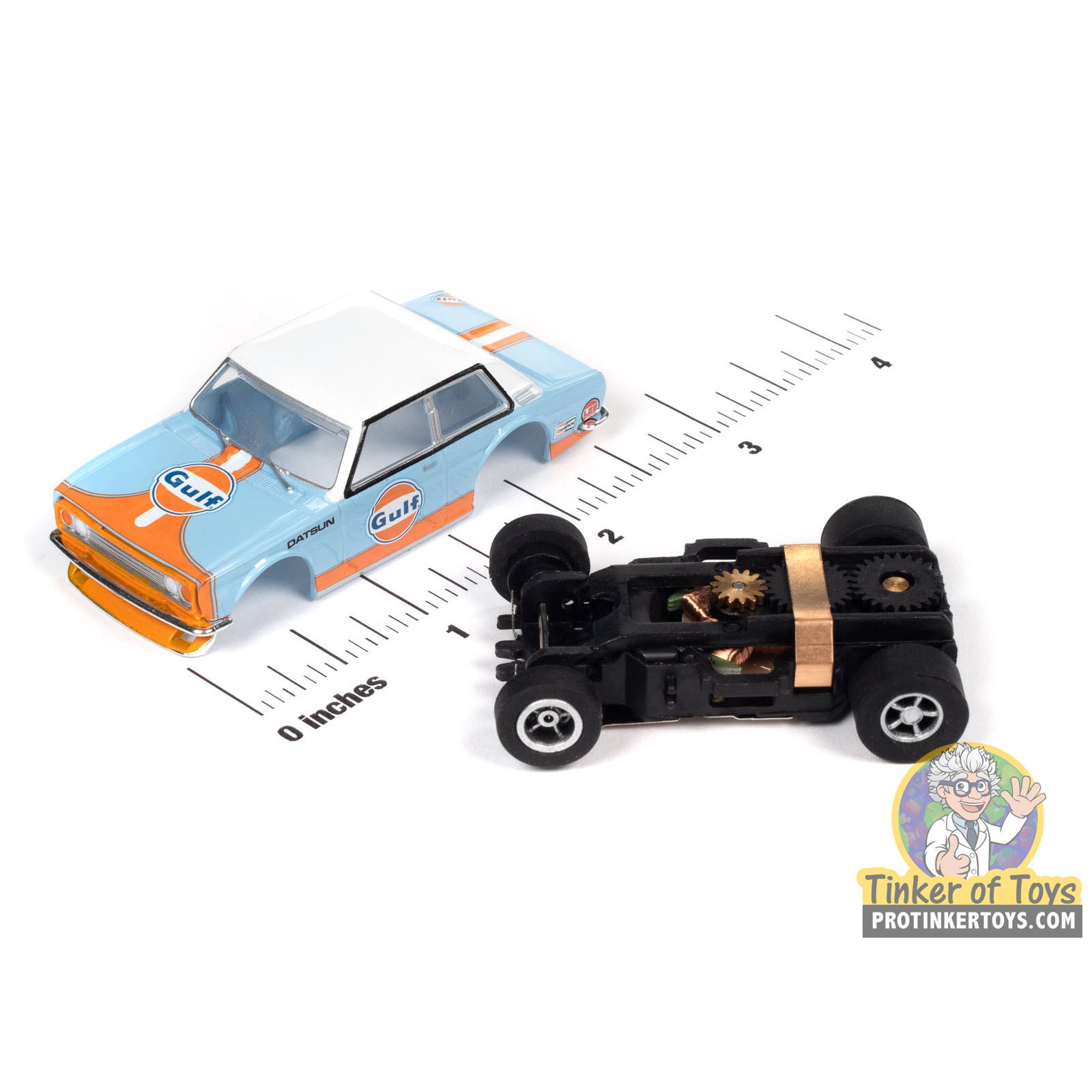 AW Exclusive: 1973 Datsun 510 Xtraction 3-Car Set | SCM164 by Auto World