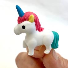 NEW IWAKO Unicorn & Pegasus Eraser Card - BC Mini 38293
