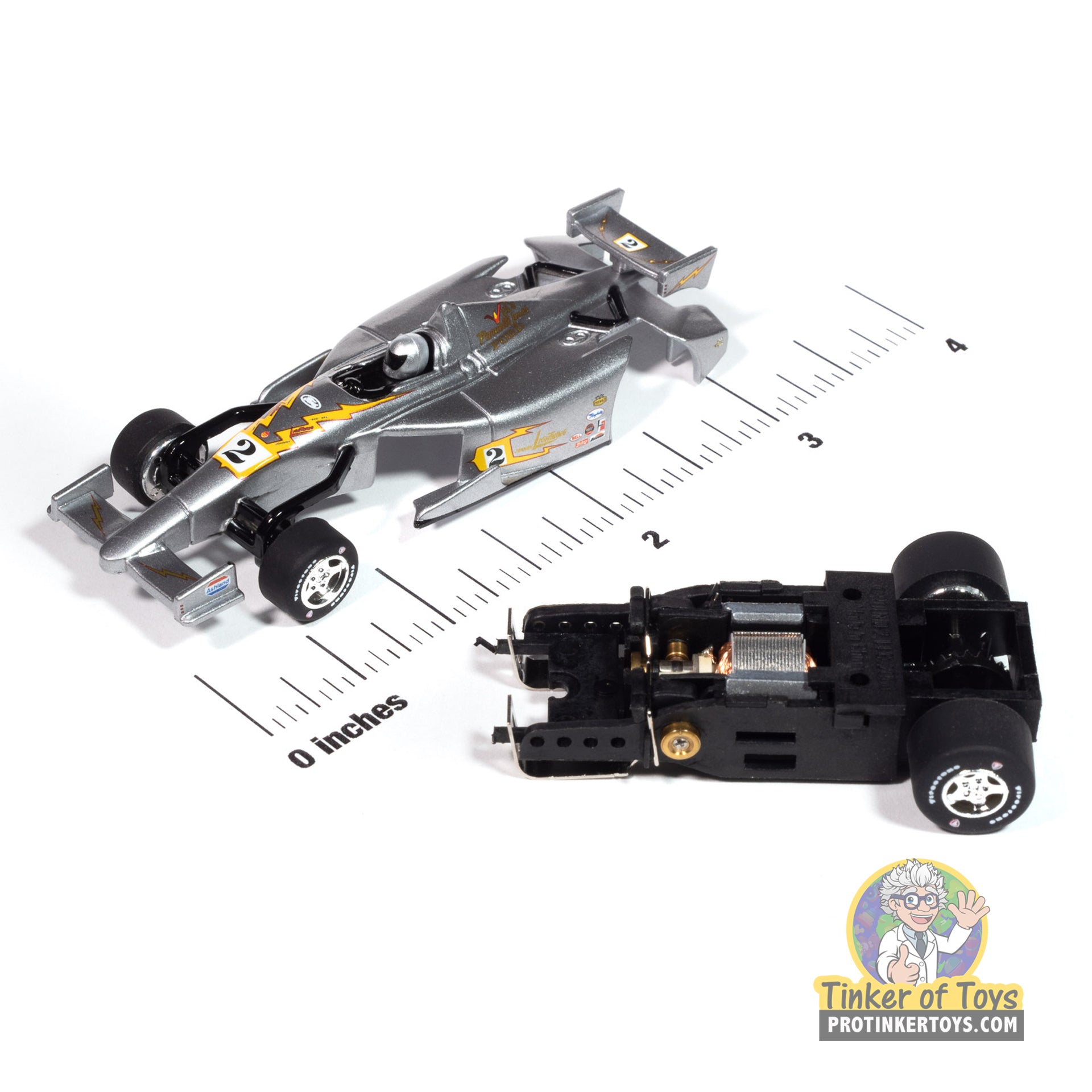 Super III 2014 Indy Car Johnny Lightning Special #2 (Gray) 2B - A Must - Have by Auto World | SC413