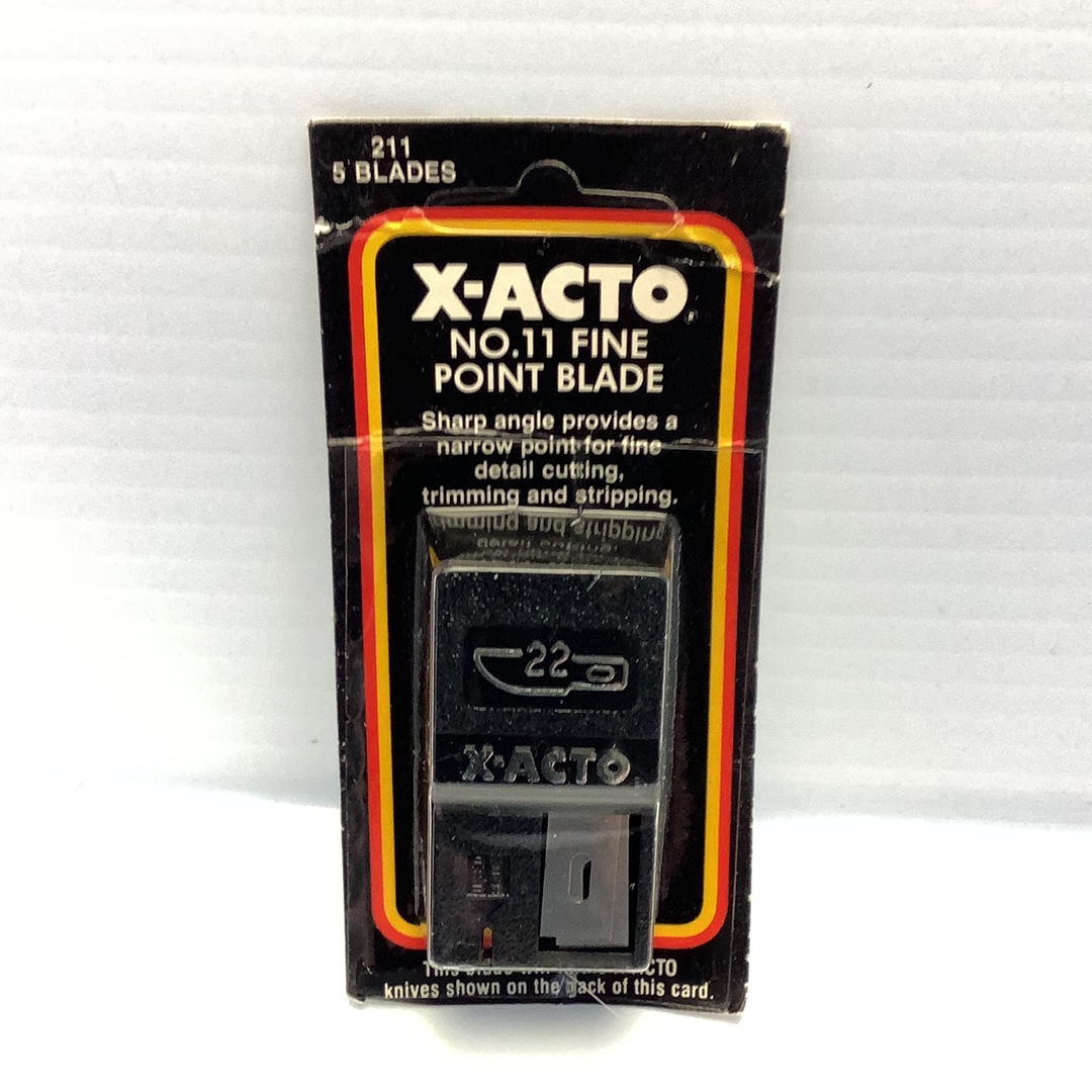 X-ACTO No. 11 Fine Point Blade 211 - Precision Cutting Solution