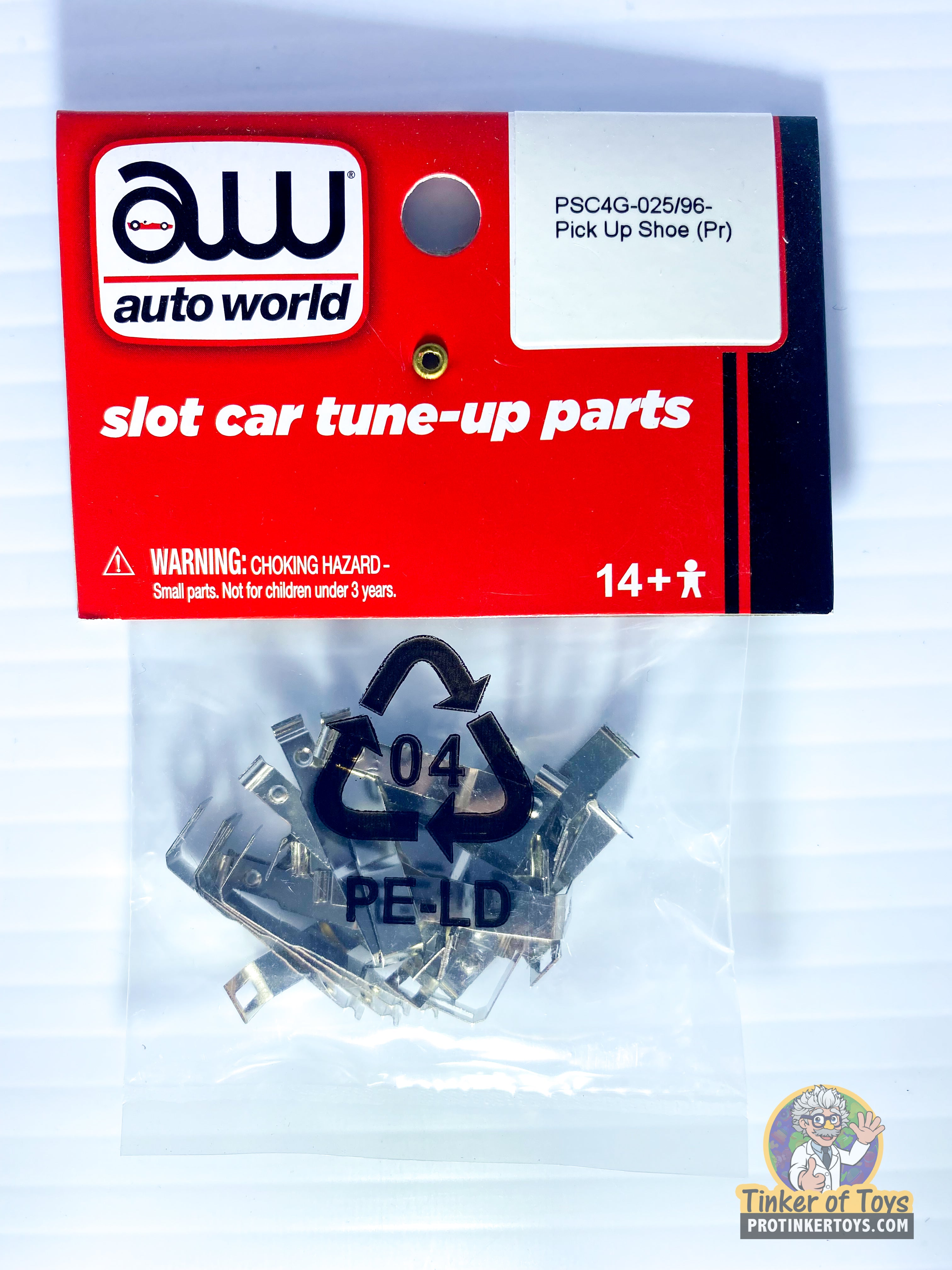 Auto World 4Gear Slot Car Chassis Parts Kit (PSC4G) - Rebuild & Tinker!