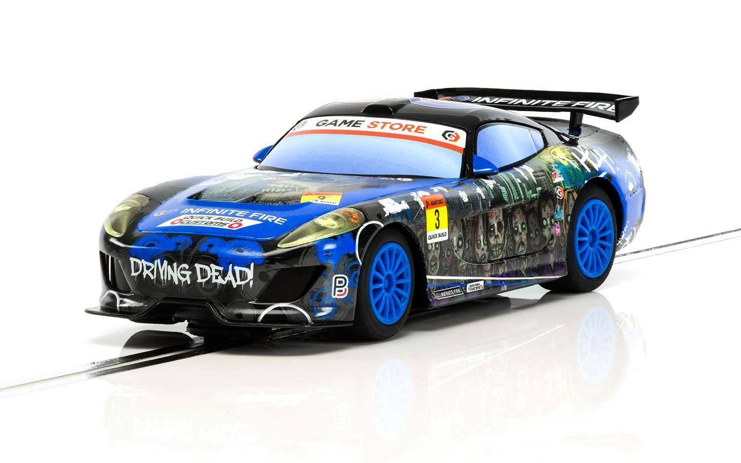 Team GT Zombie Comic Book Slot Car - C3959 by Scalextric