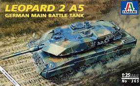 Exciting Leopard 2 A5 German Main Battle Tank 1:35 Scale Model by Italeri - Grab Yours Now!